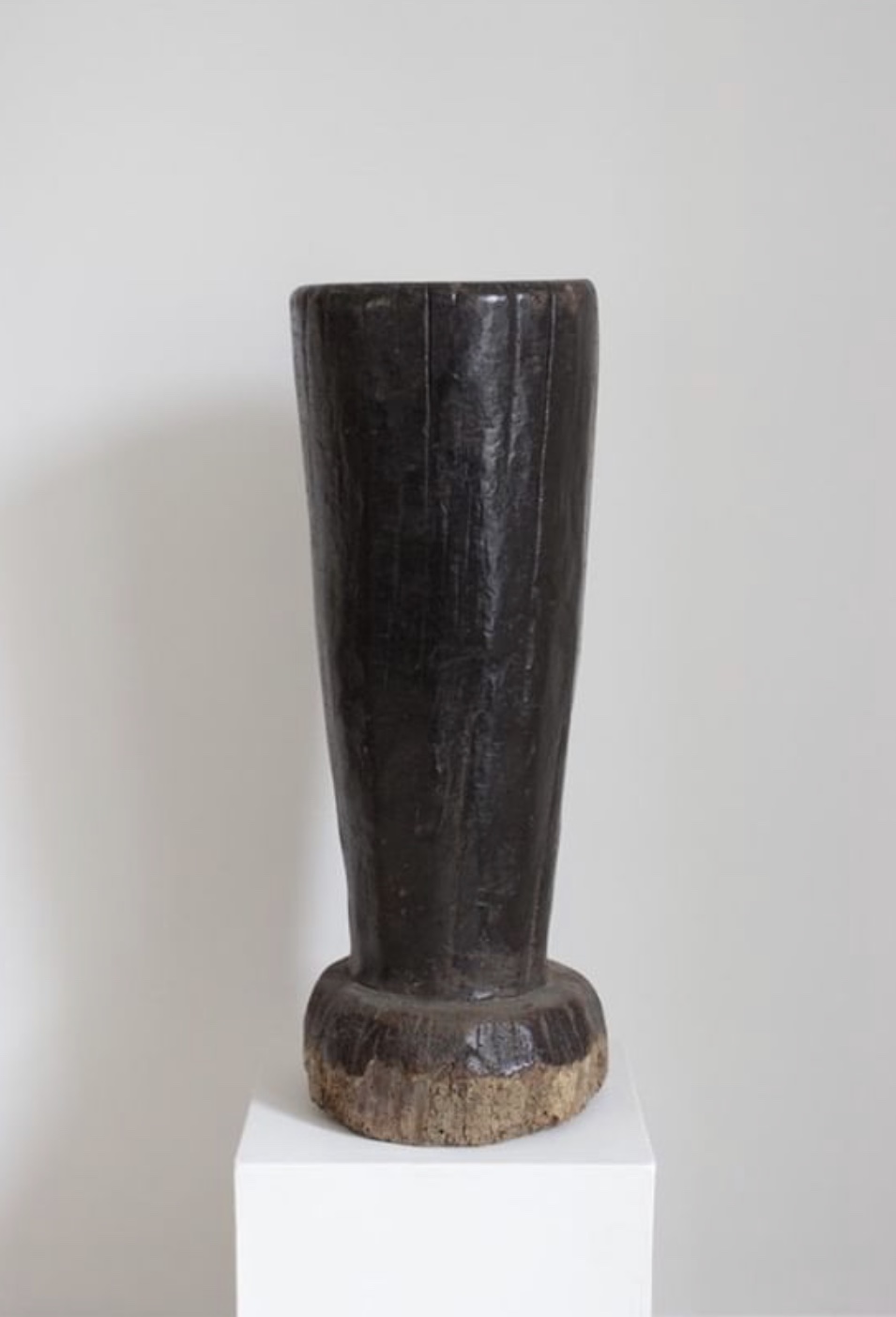 Very Large African Mortar 28 1/2 inches tall