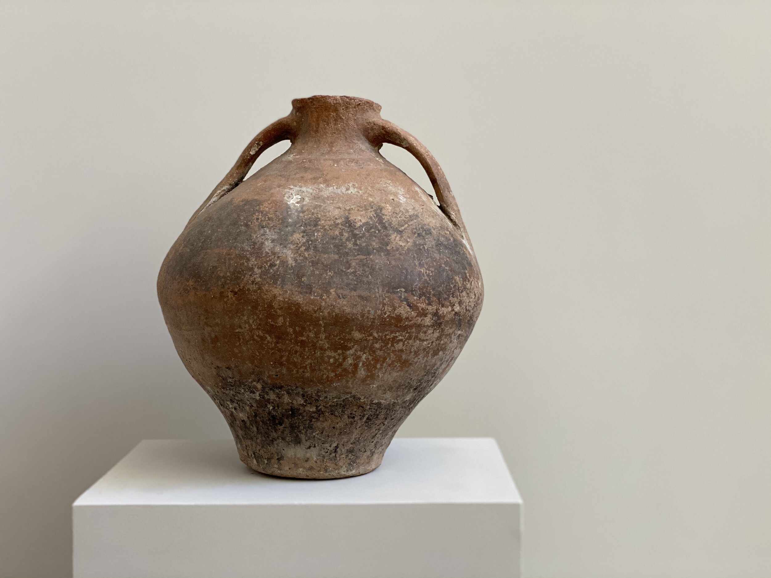 Ceramic Pot, Spain (Calanda), 18th Century 15 inches tall