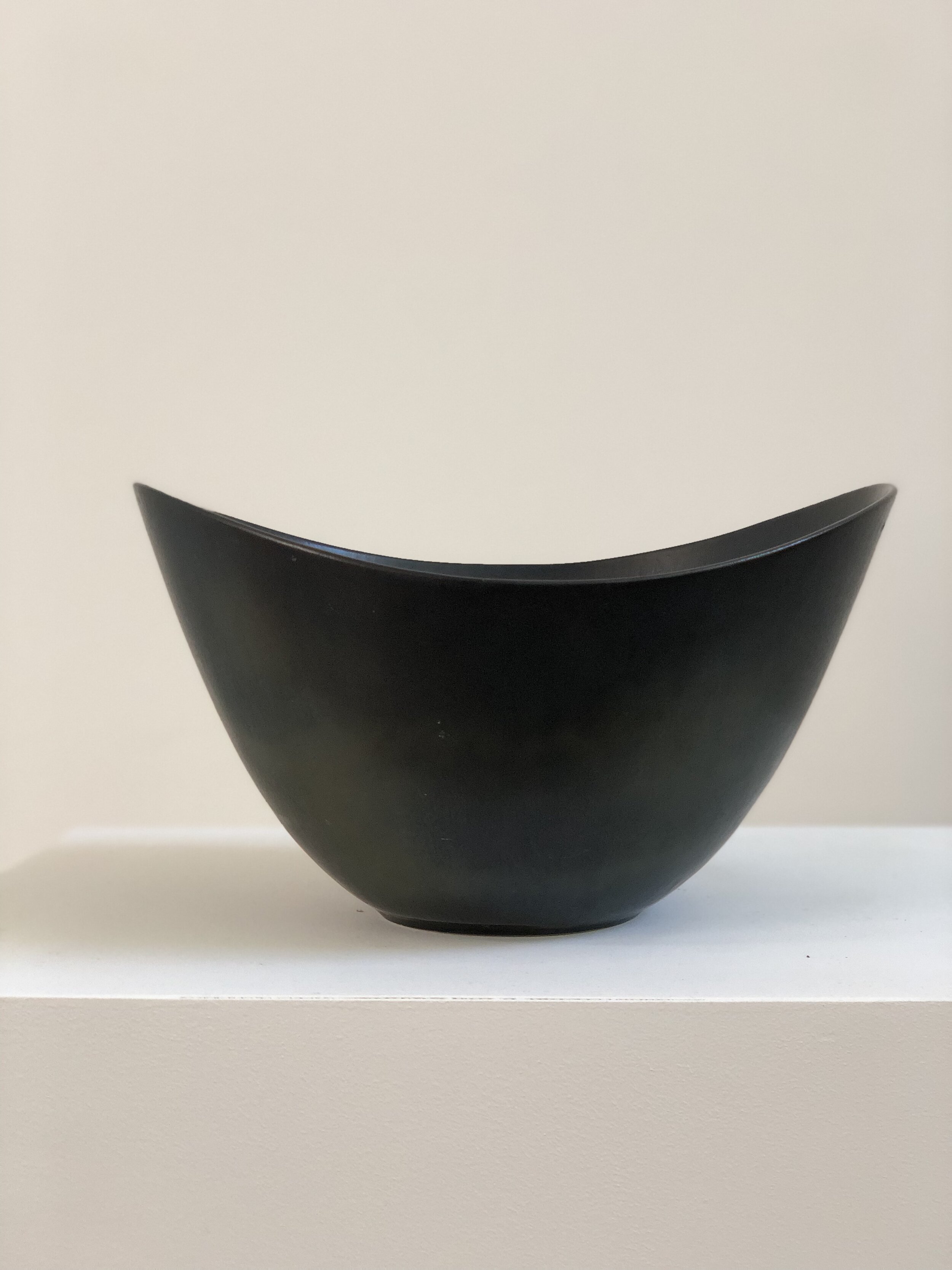 Large Gunnar Nylund Bowl, Sweden 1950s 10 1/2 x 6 inches RESERVED