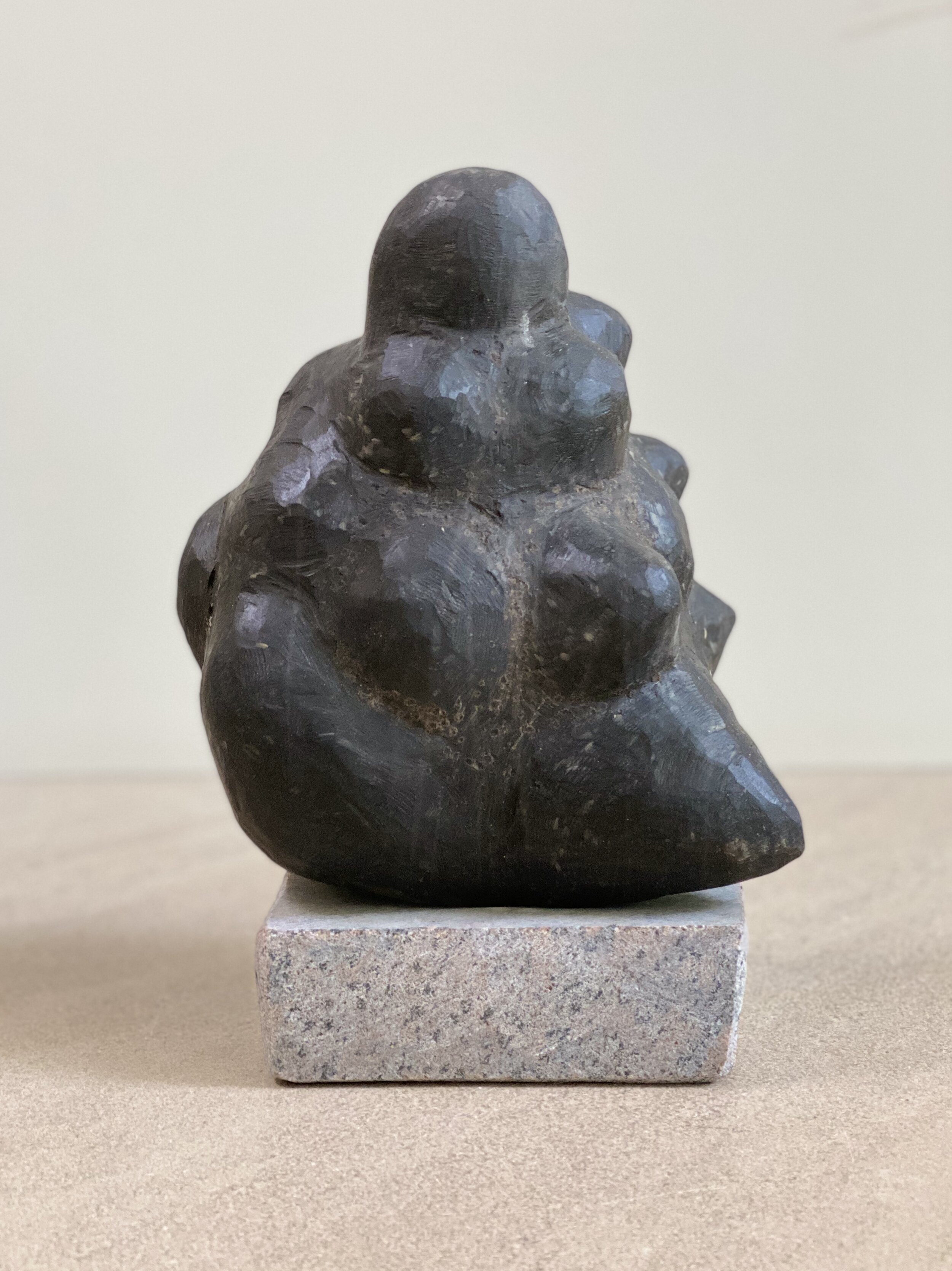 Contemporary Danish Sculpture in Granite 11 x 7 x 5 1/2 inches RESERVED