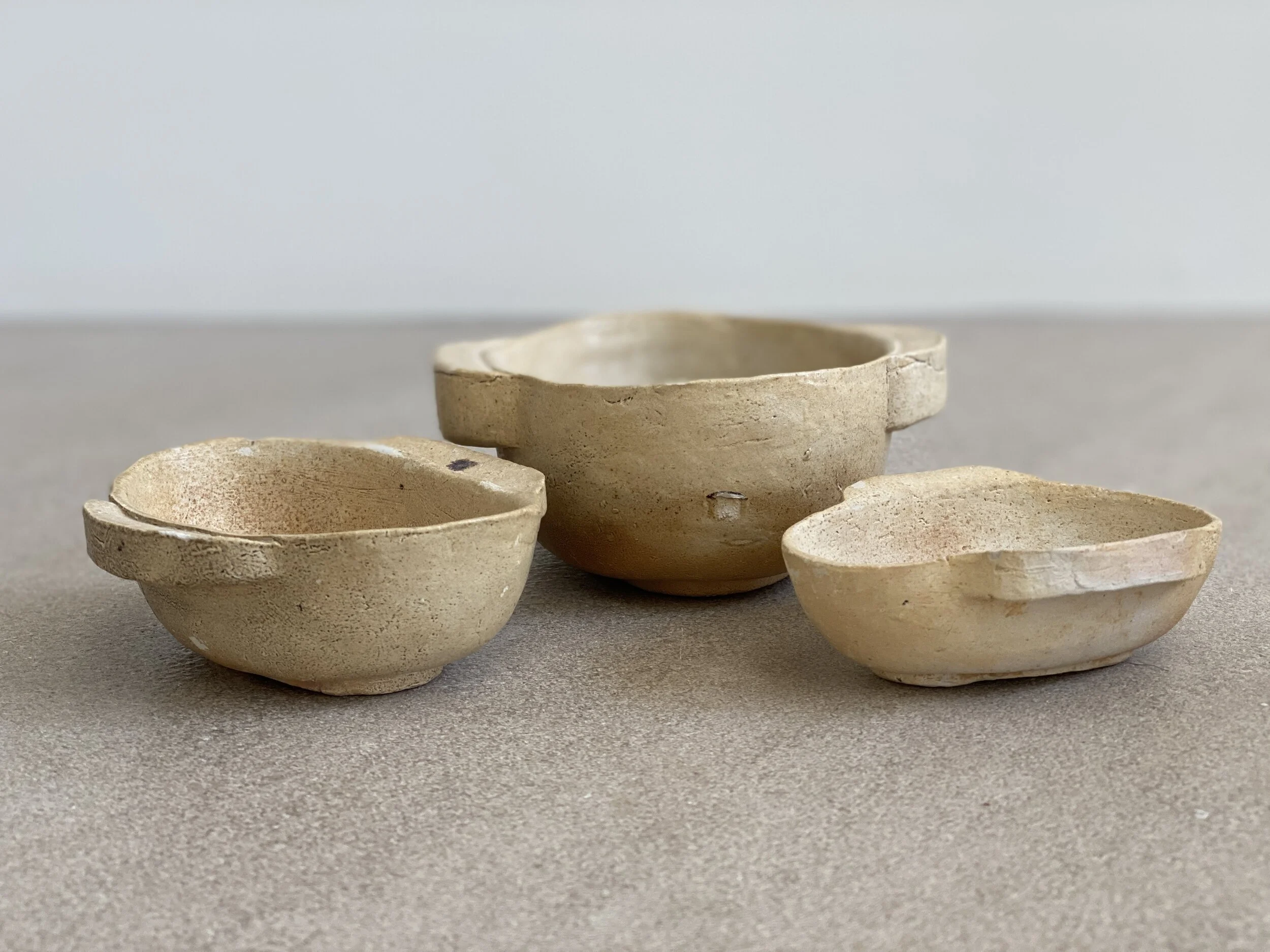 Ceramic Offering Cups, Vietnam 1st-3rd Century Han-Viet Period