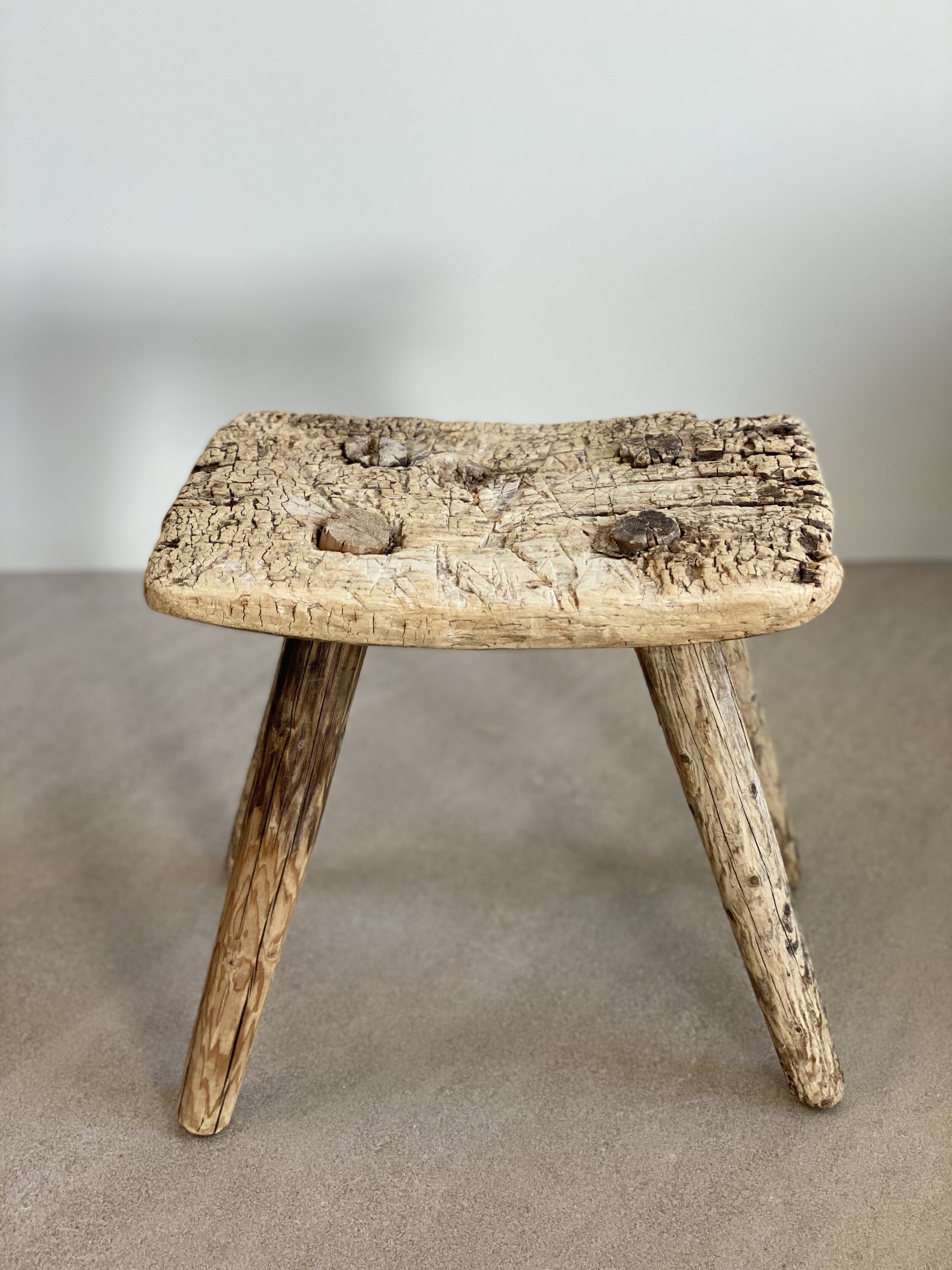 Small Swedish Stool, c. 1800