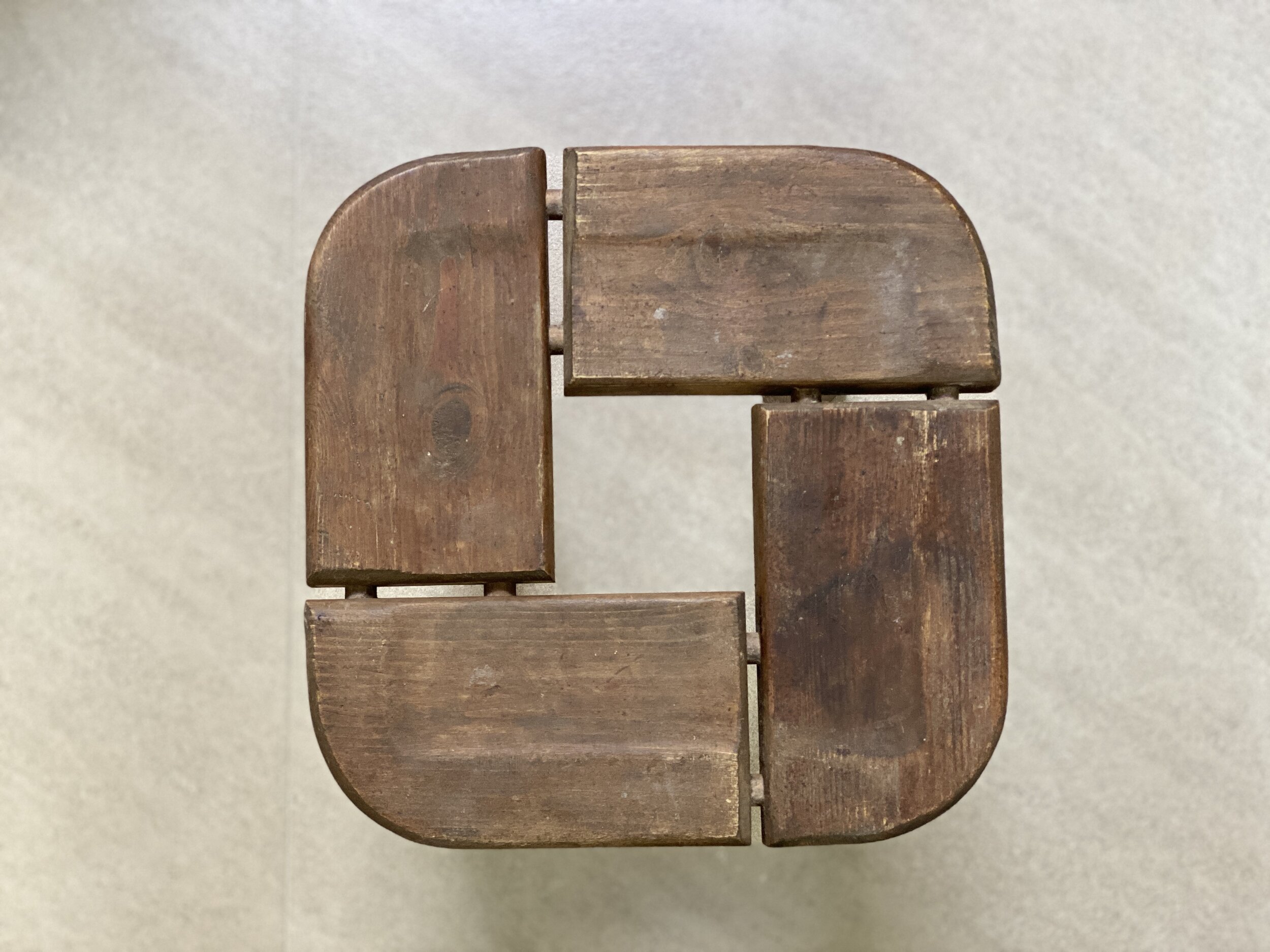 Finnish Sauna Stool 16 1/4 inches tall