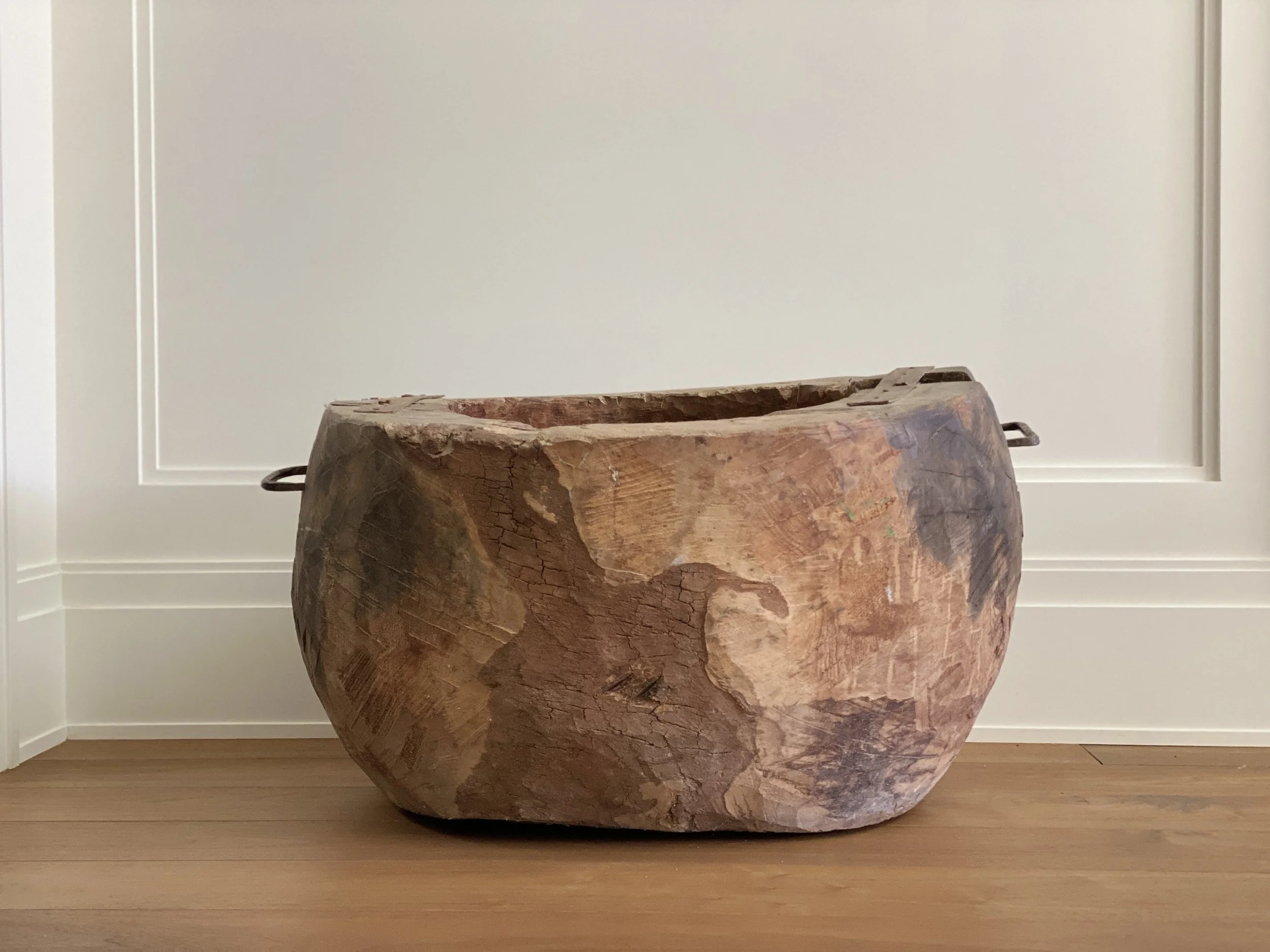 Massive Late 16th Century French Mortar 31 x 27 x 19 inches (Interior 18 x 19 x 11 inches deep)