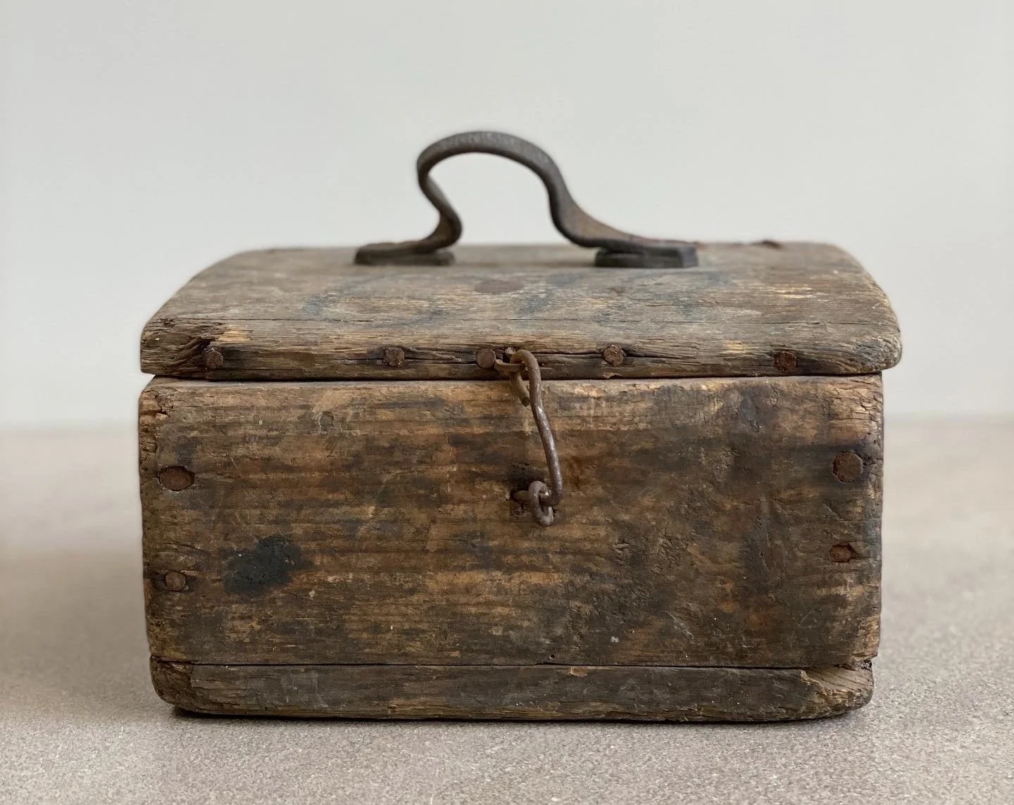 Small Swedish Box, 19th Century