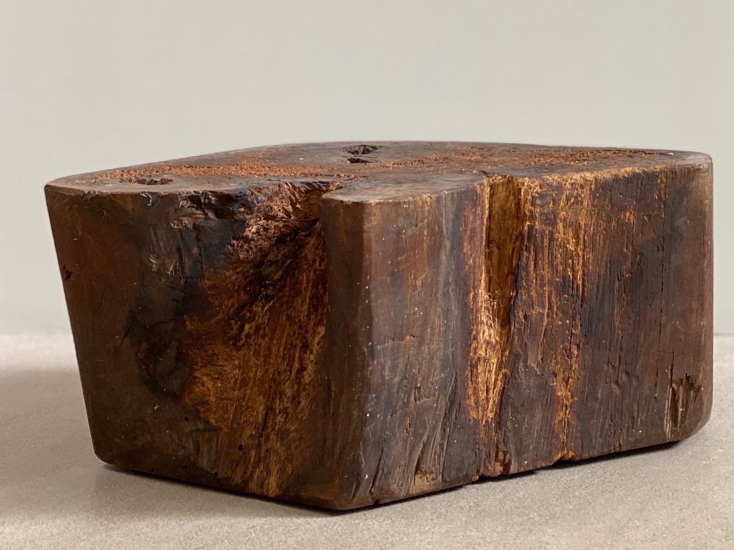 Small Japanese Stump side table