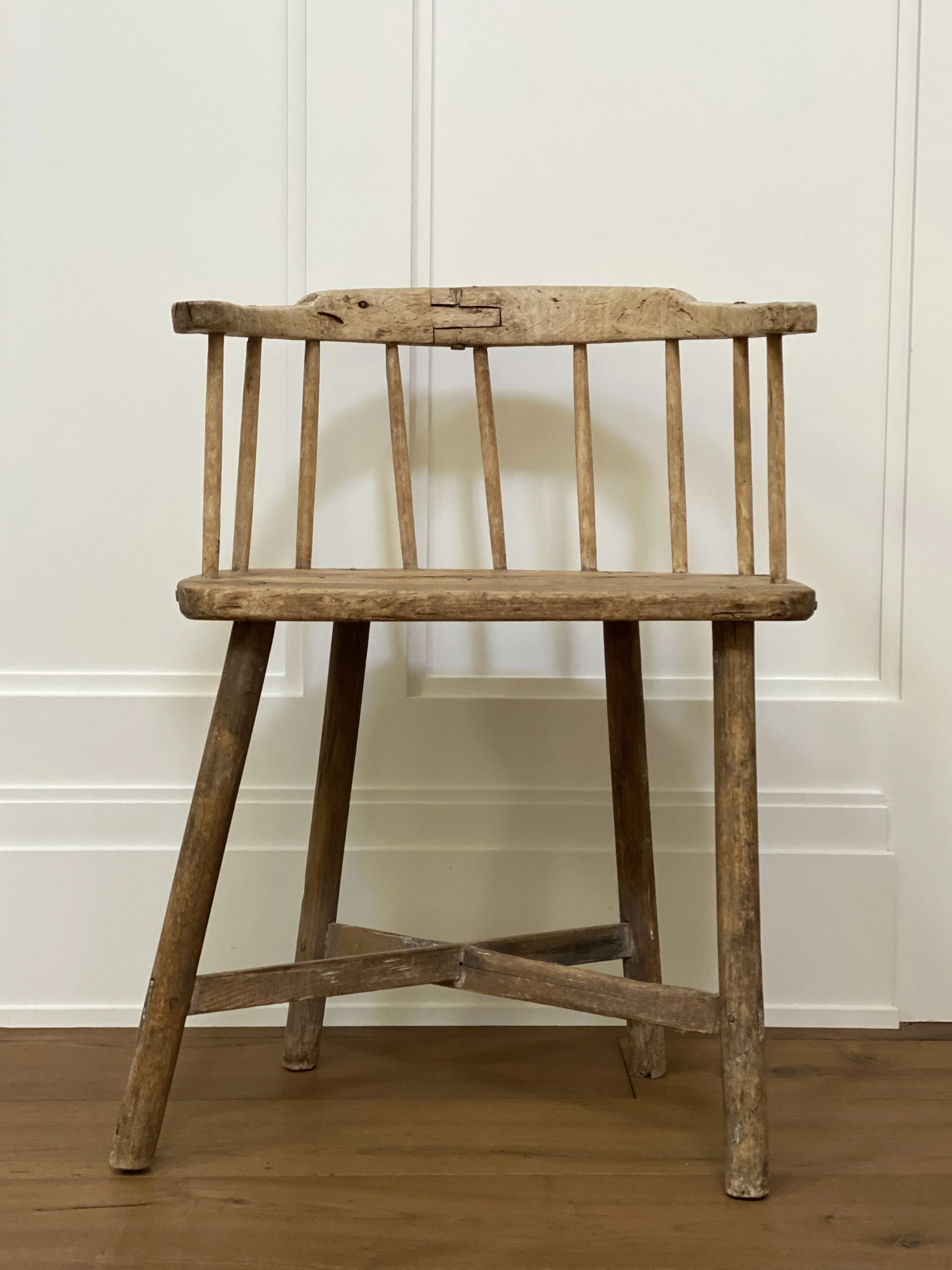Swedish Folk Art Chair, c. 1800