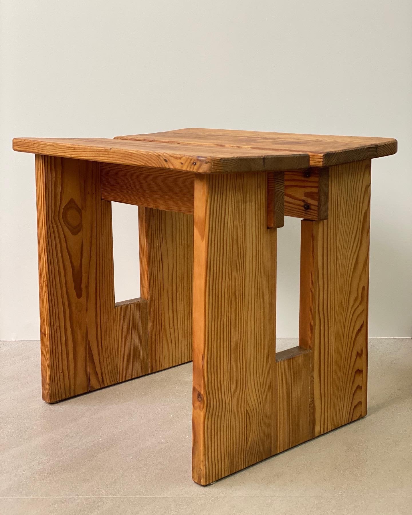 Skoga by Axel Einar Hjorth in Pine, Sweden 1930s Two Available