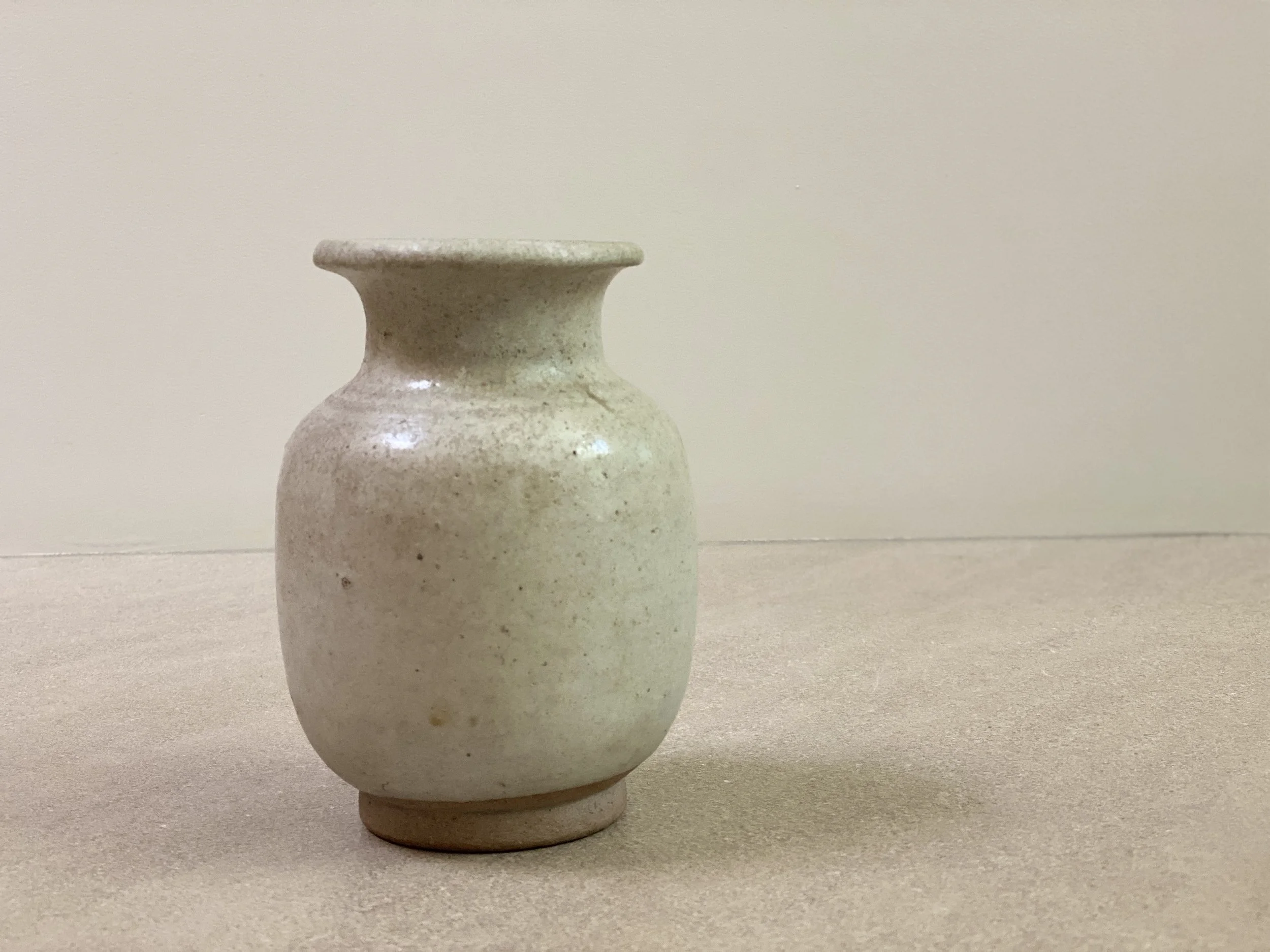 Vase from Thailand, Sukhutai Period (16th Century) 6 1/4 inches tall