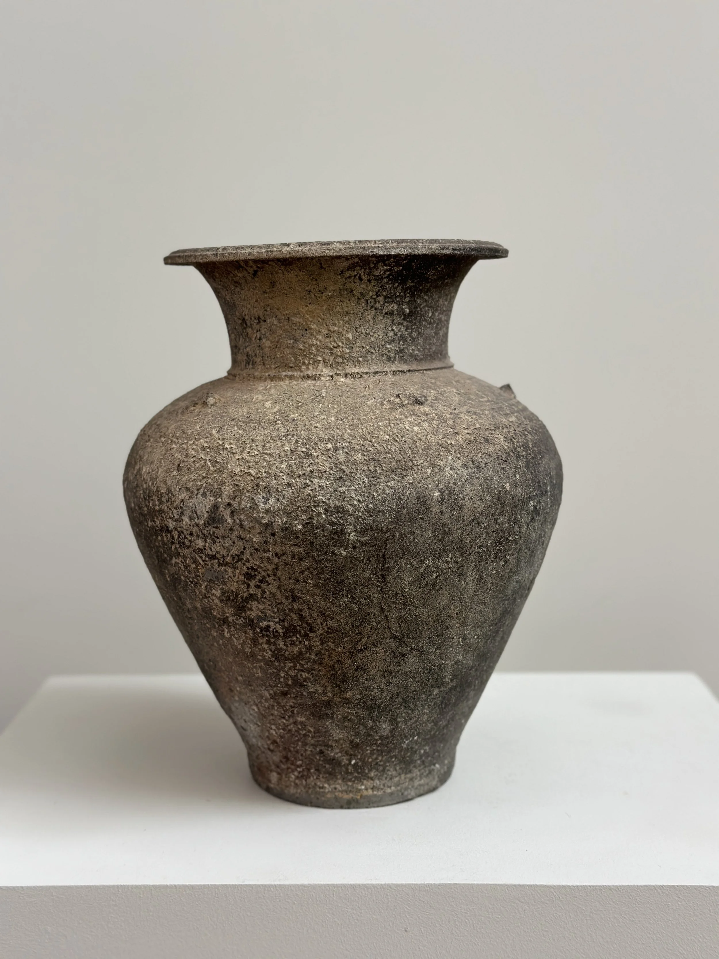 Crusty Thai Vase, 19th Century 11 inches tall