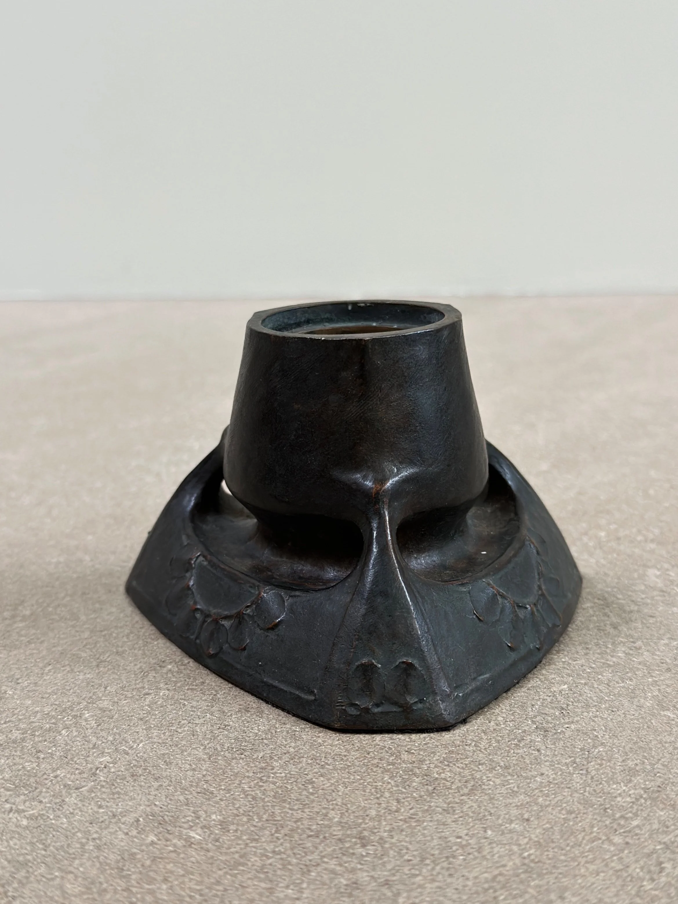 Bronze Inkwell, Sweden early 1900s Elsa Kock for Hugo Elmqvist, Stockholm 1920s