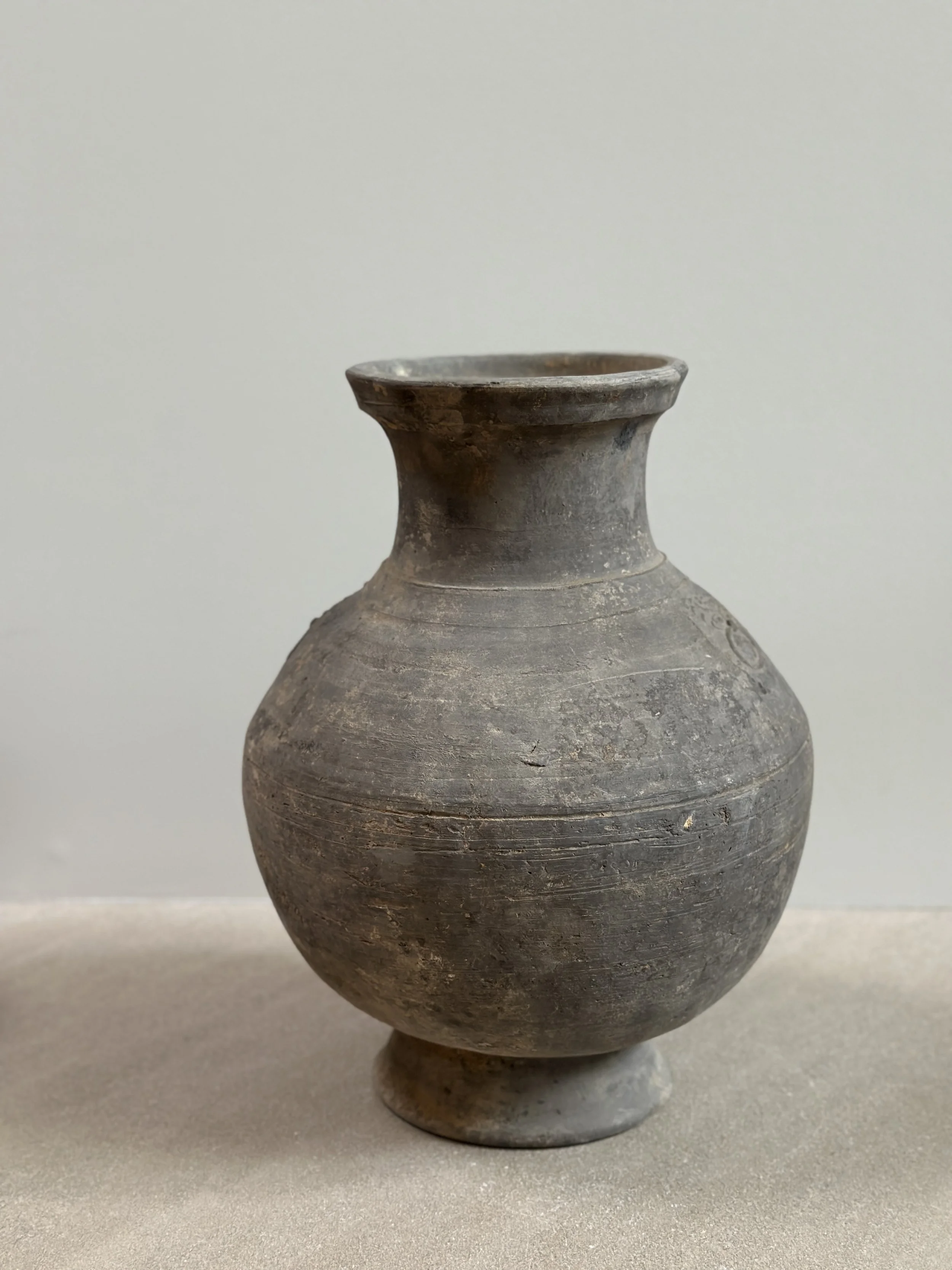 Large Grey Han Dynasty Vase