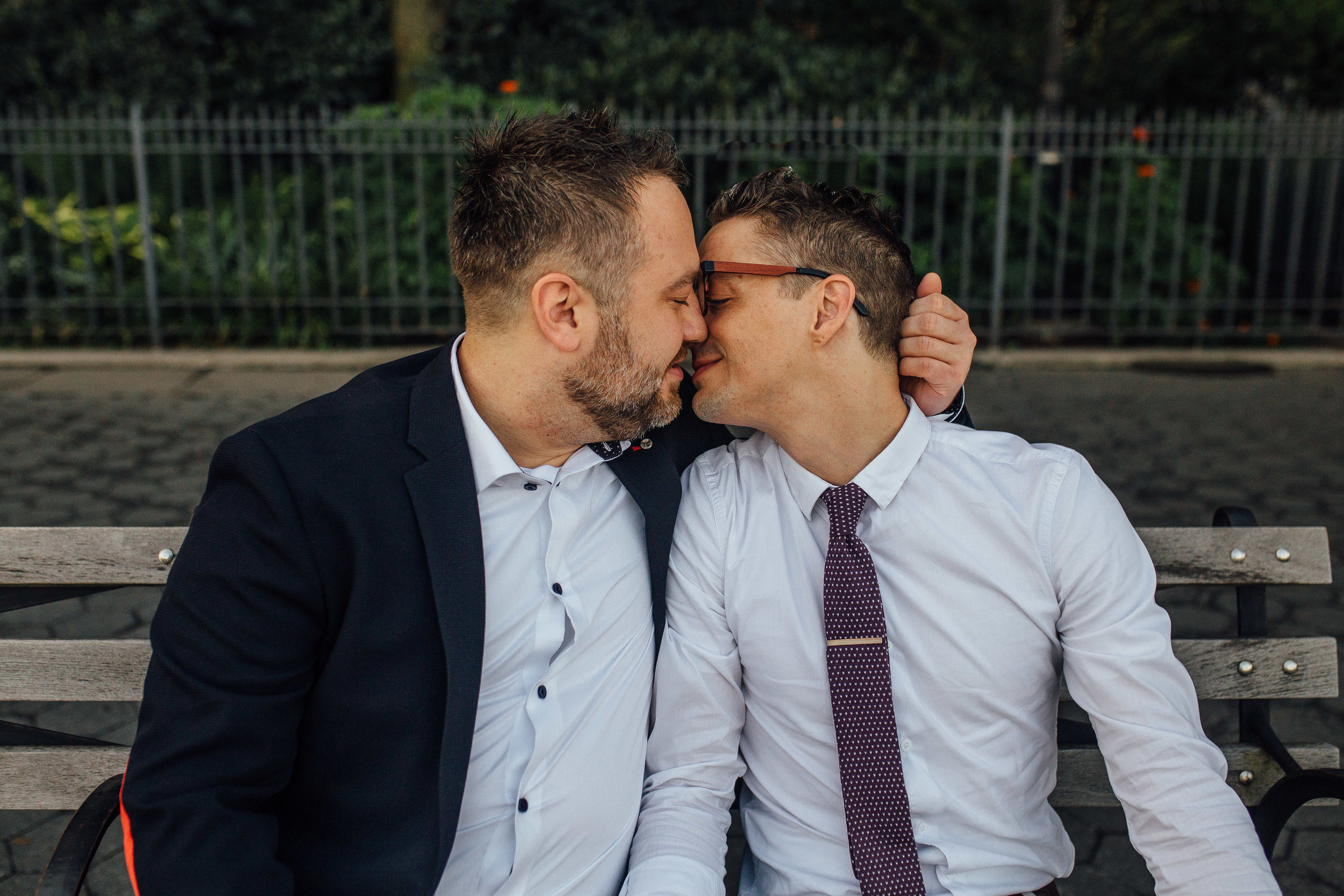 Brooklyn Heights New York Engagement Wedding Photographer