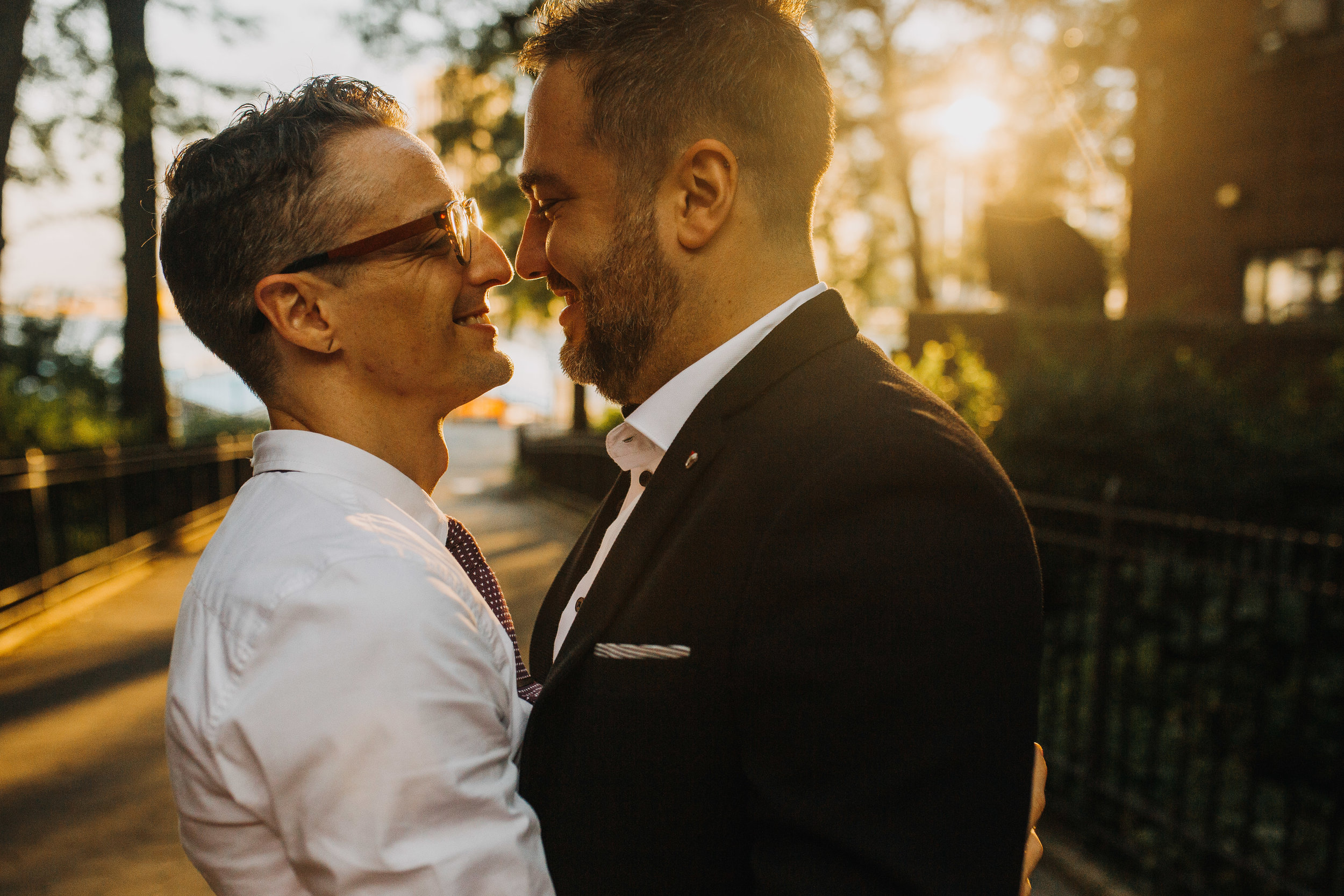 Brooklyn Heights New York Engagement Wedding Photographer