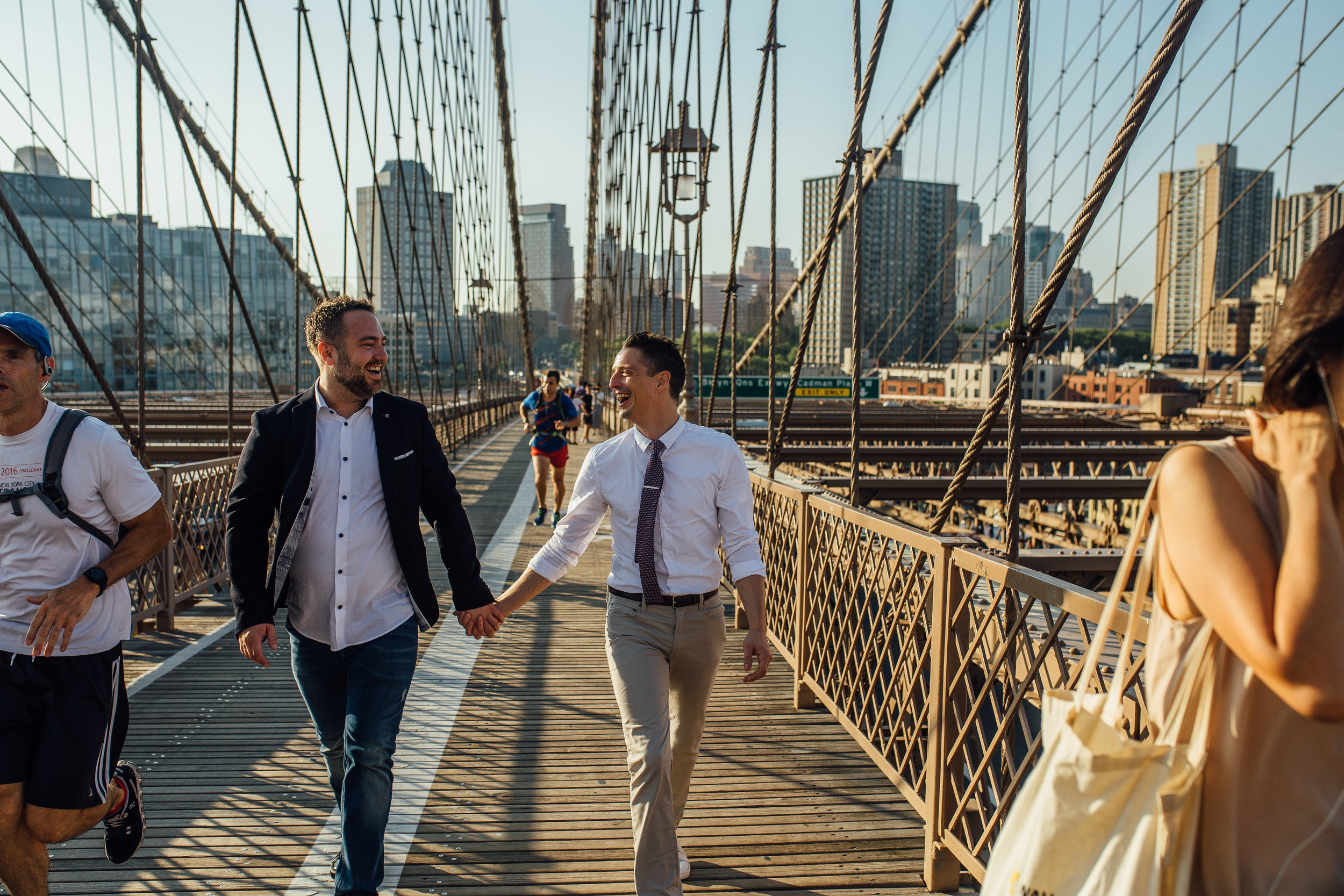 Brooklyn Heights New York Engagement Wedding Photographer