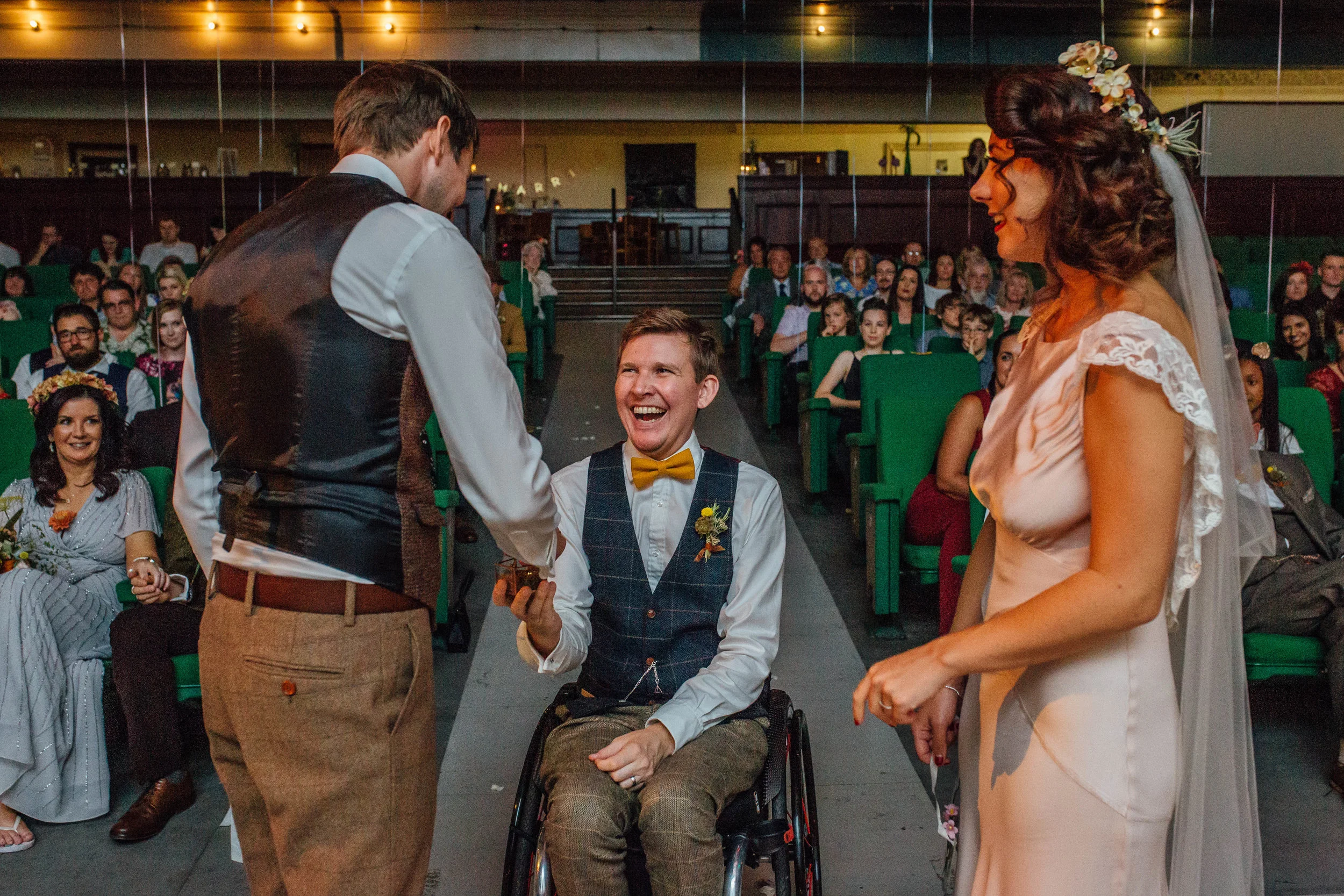 Wes Anderson Inspired Wedding Sheffield Abbeydale Picture House