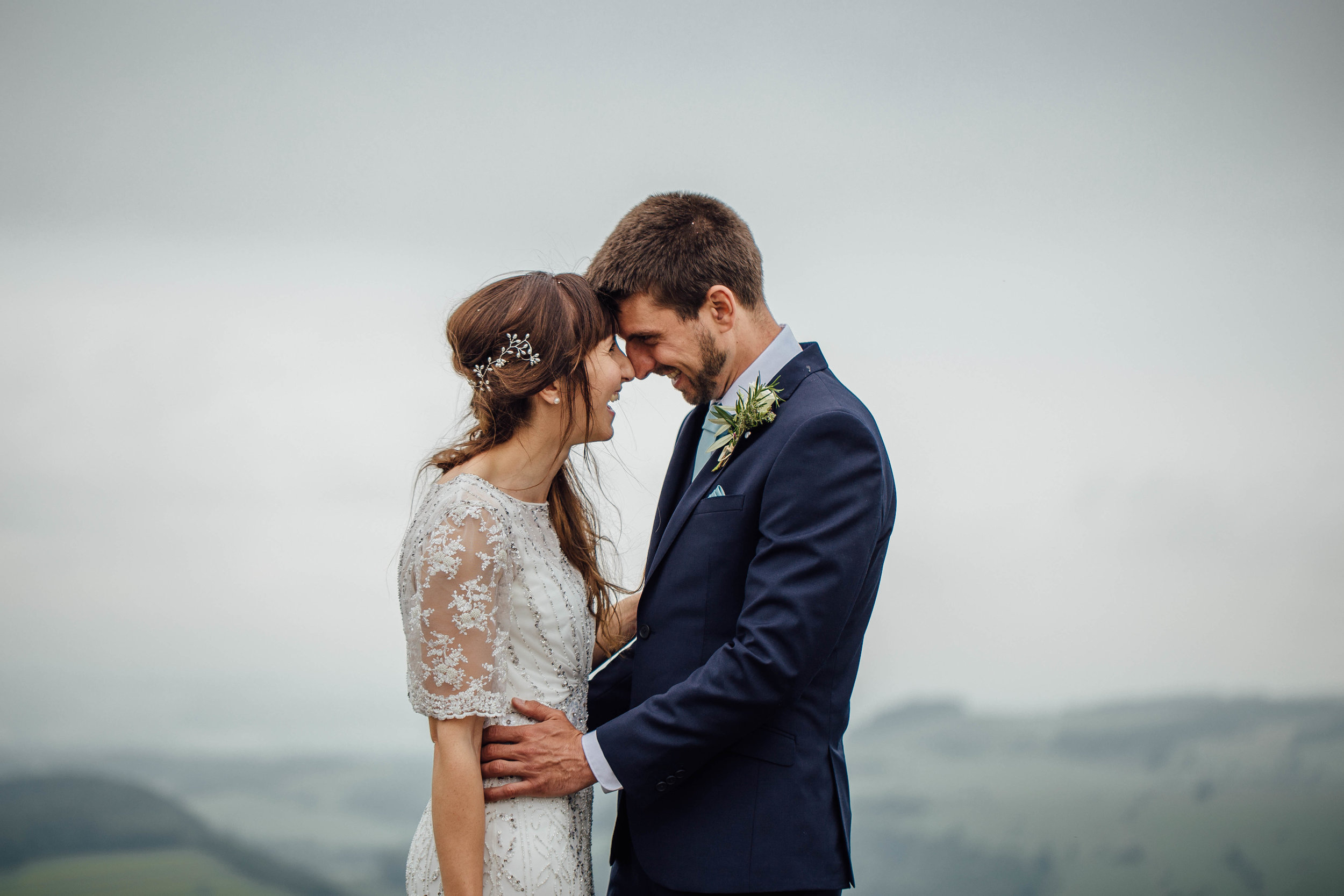 Curbar Edge Peak District Wedding Photographer