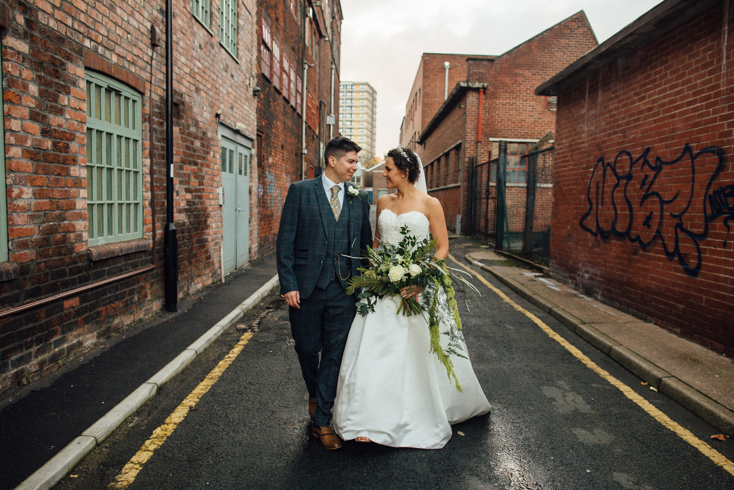 Urban Sheffield Trafalgar Warehouse Inner City Wedding