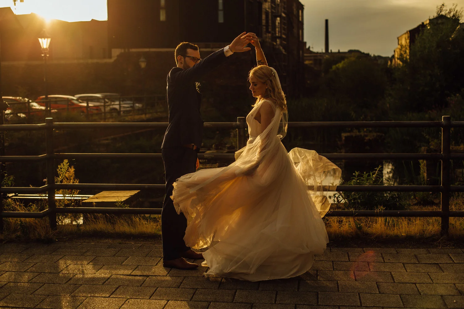 Alice + Sam | Alice in Wonderland Wedding at Kelham Island Museum