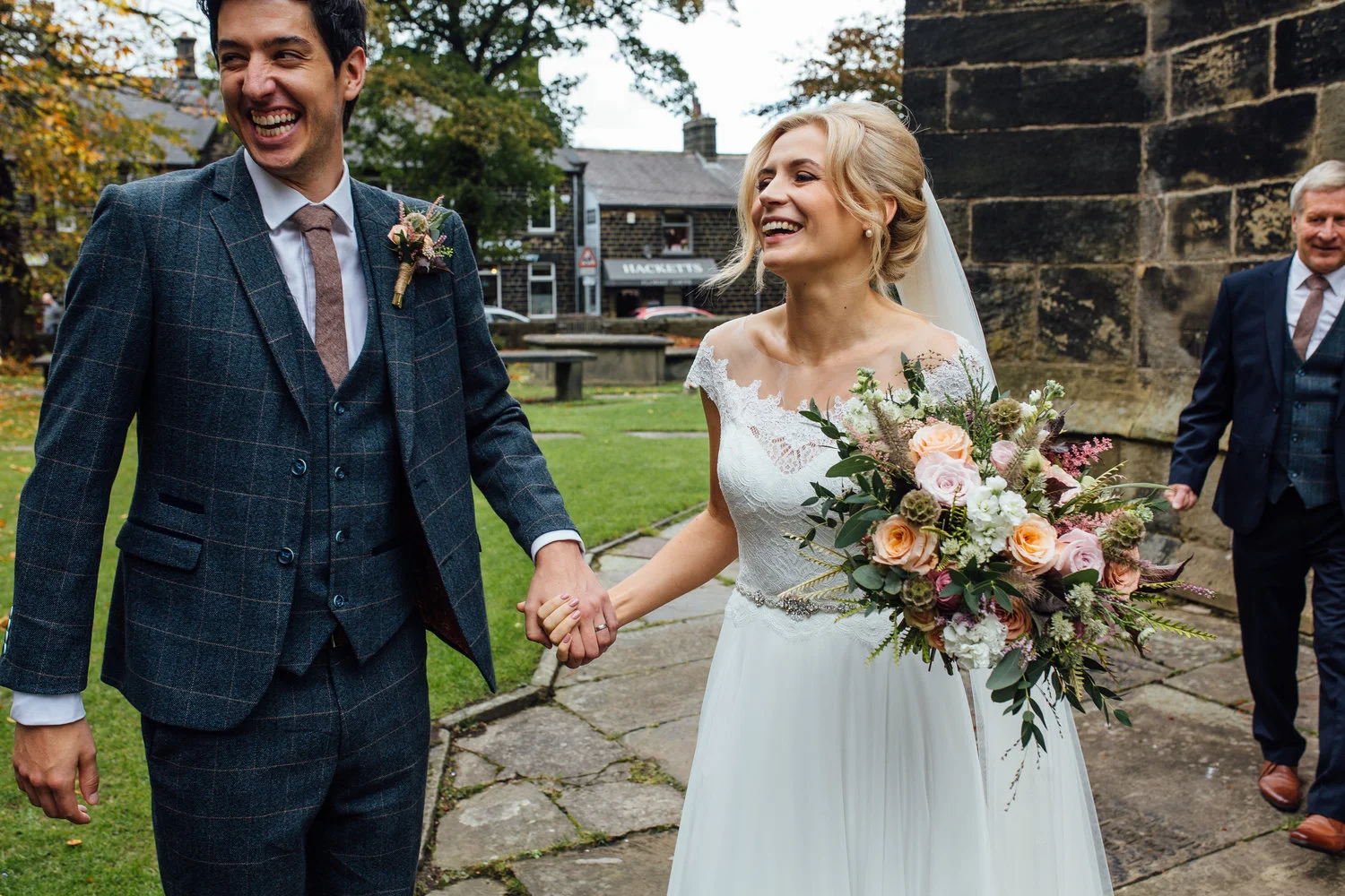 Lucy + Adam | Cubley Hall Sheffield Rustic Barn Wedding