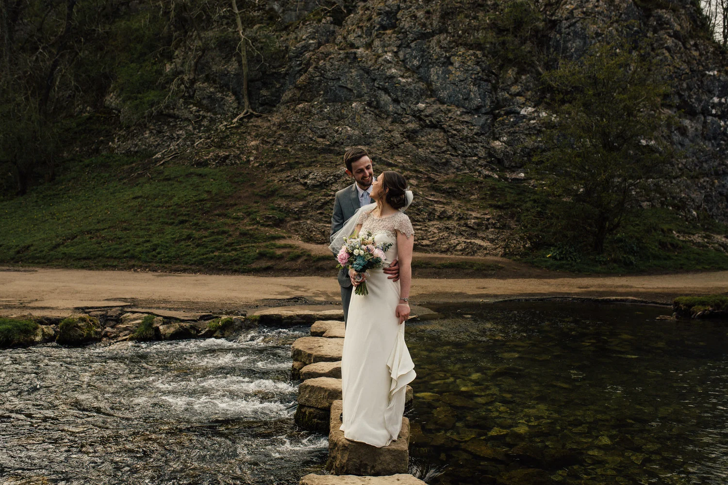 Fran + Dan | Beautiful Peak District Wedding at The Izaak Walton Hotel, Dovedale
