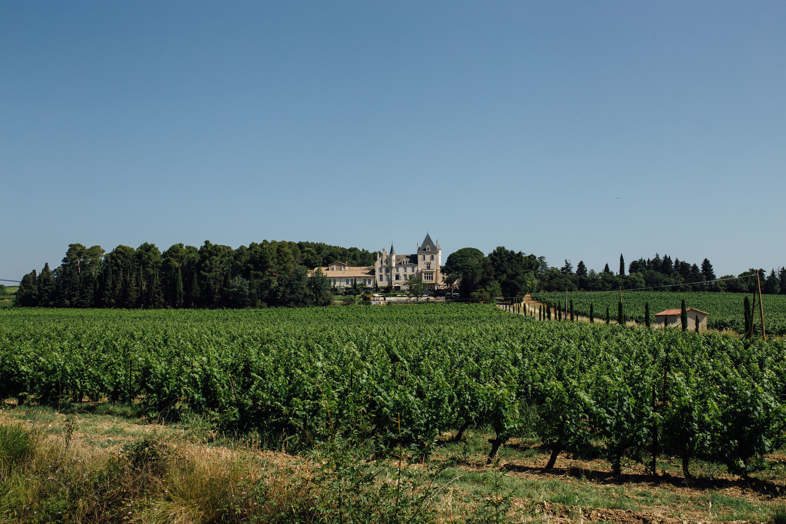 Chateau Les Carrasses Destination Wedding in South of France