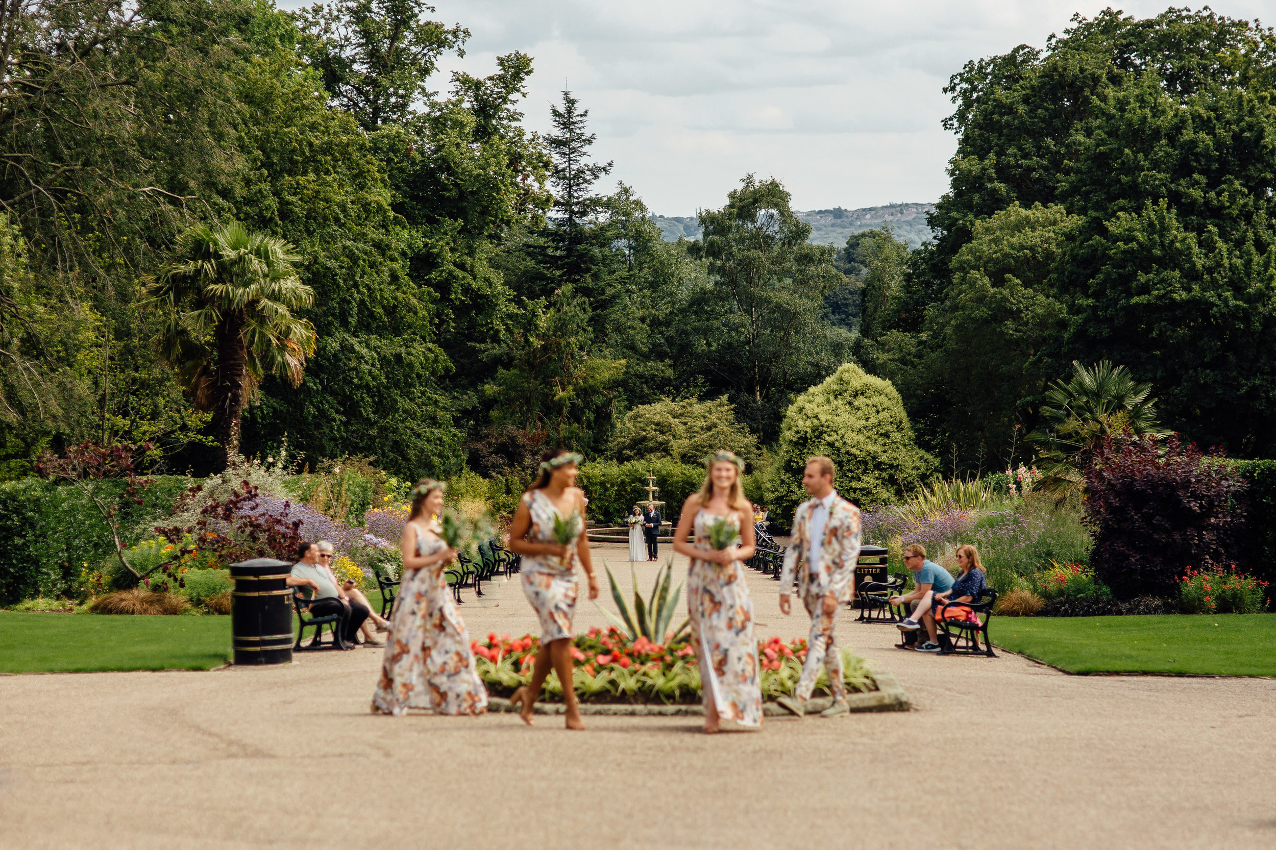 Sheffield Botanical Gardens Wedding Photography