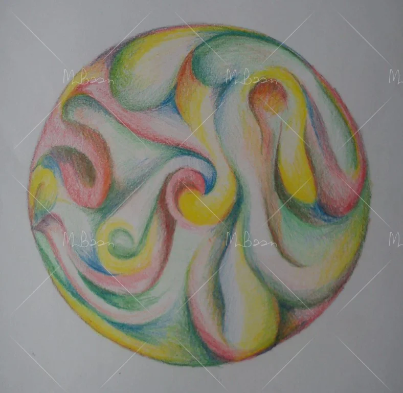 Werken met kleurpotlood