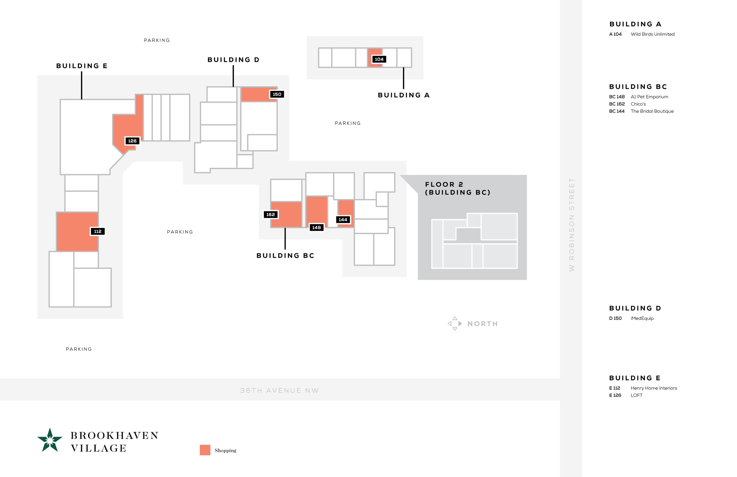 The Shoppes at Brookhaven - Retail Sites