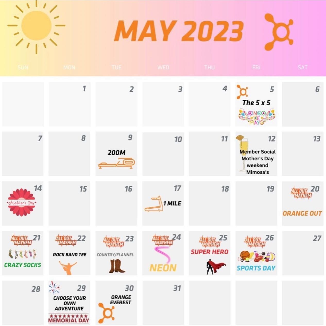 Come join the fun this month at @orangetheorynorman in Brookhaven Village. They know how to get keep you motivated and feeling great! 

#shopnorman #brookhavenvillage