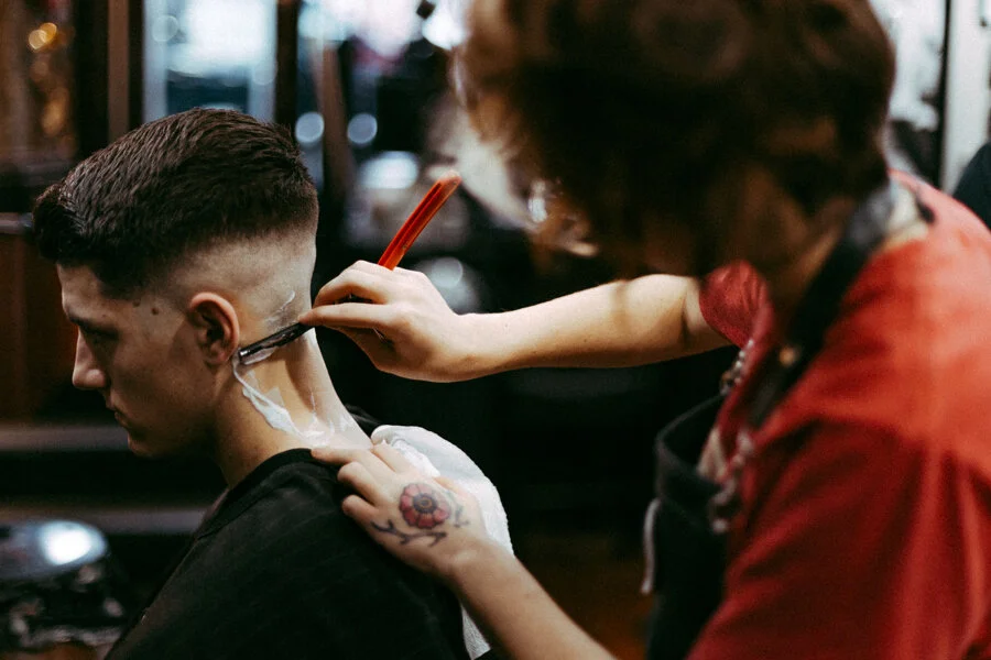 FEMME YELLOW PHOTOGRAPHY BOSTON  BARBER Barbers at Work-19.jpg