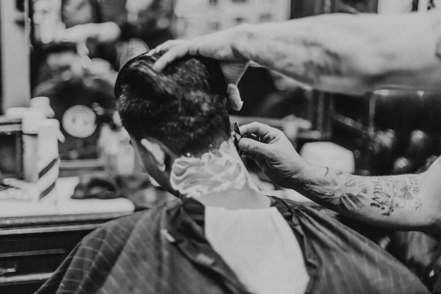 FEMME YELLOW PHOTOGRAPHY BOSTON  BARBER Barbers at Work-30.jpg