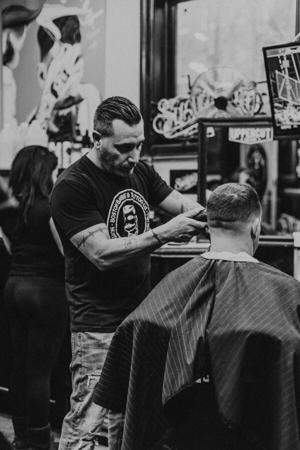 North End's Boston Barber Co. at Tattoo Convention [Photos