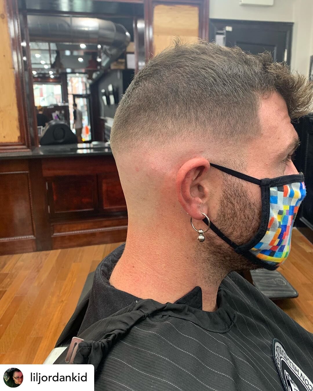 A nice bald fade for the weekend by Matty! Tap the &lsquo;Book Now&rsquo; button in our bio to book with him next week or any other of our talented barbers!💈🔥
#barber #bostonbarber #northend #boston #haircut