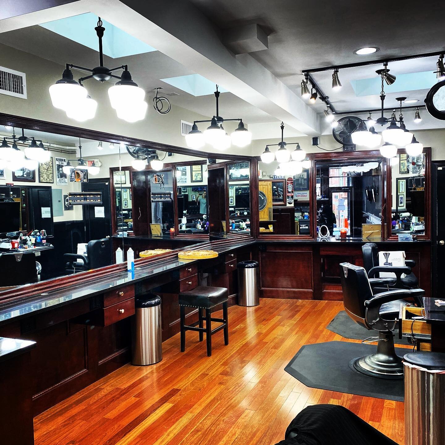 We have expanded 5 times since 2007. Check out the newest edition to the penthouse of the barber shop. Thanks again to @michaeldello1 &amp; DelloRusso GC for another impossible beautiful job. One more room to go. #bostonbarber #bostontattoo #boston #