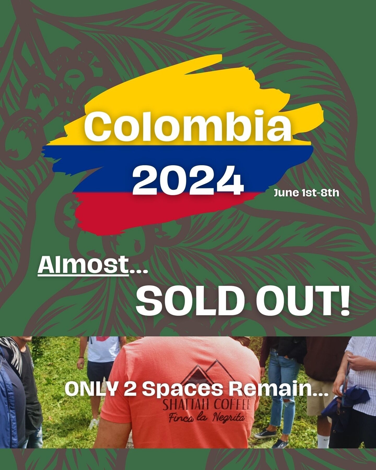 2 spaces left on our Colombia 2024 trip! Visit the famous Shattah farm, Finca La Negrita and complete our Soil to Cup Course - message us now or sign up via website - hurry though, limited spaces remaining!
-
-
#3Coffeeguys #coffee #coffeefarm #kenya
