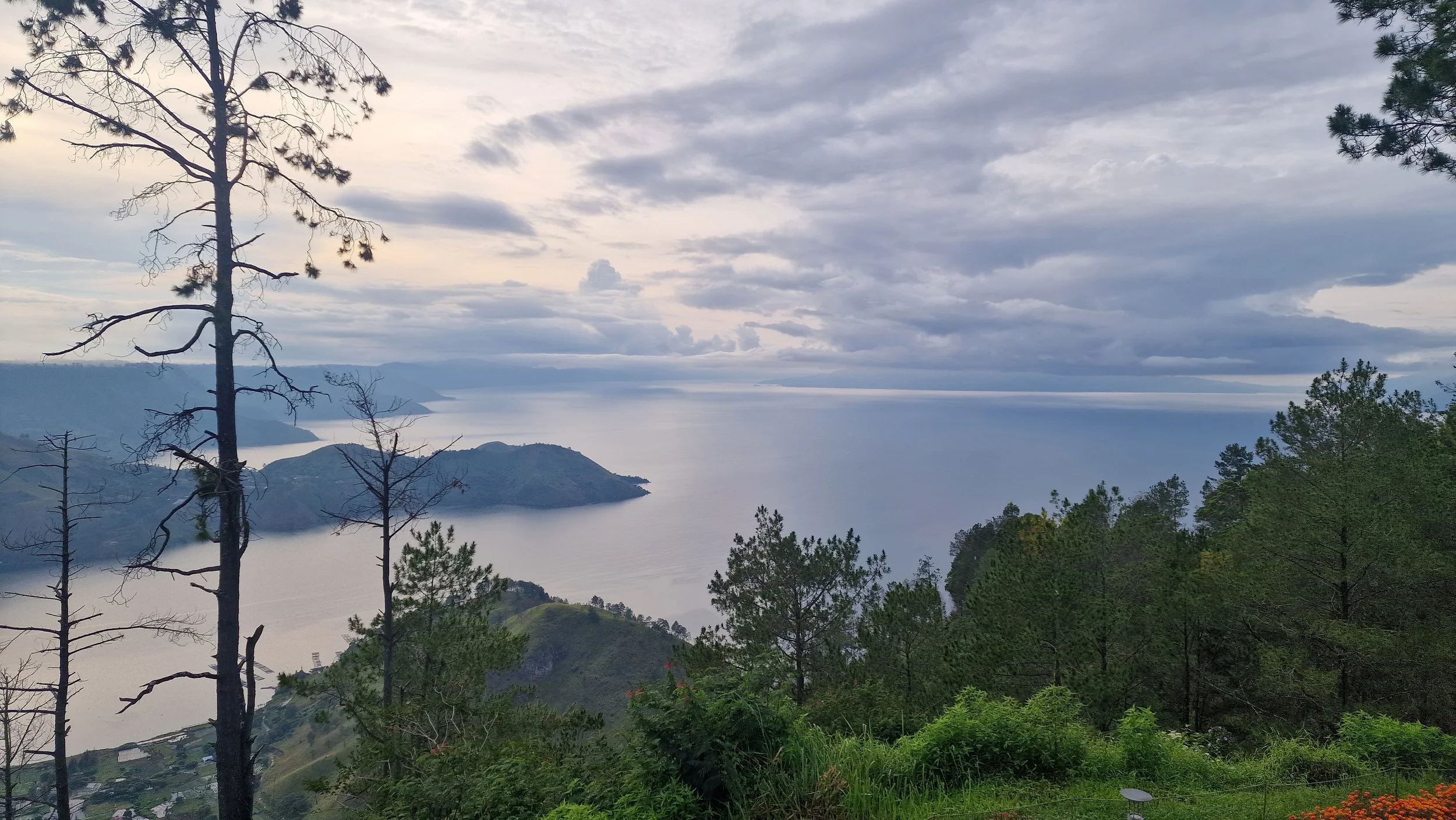 The View from our hotel base