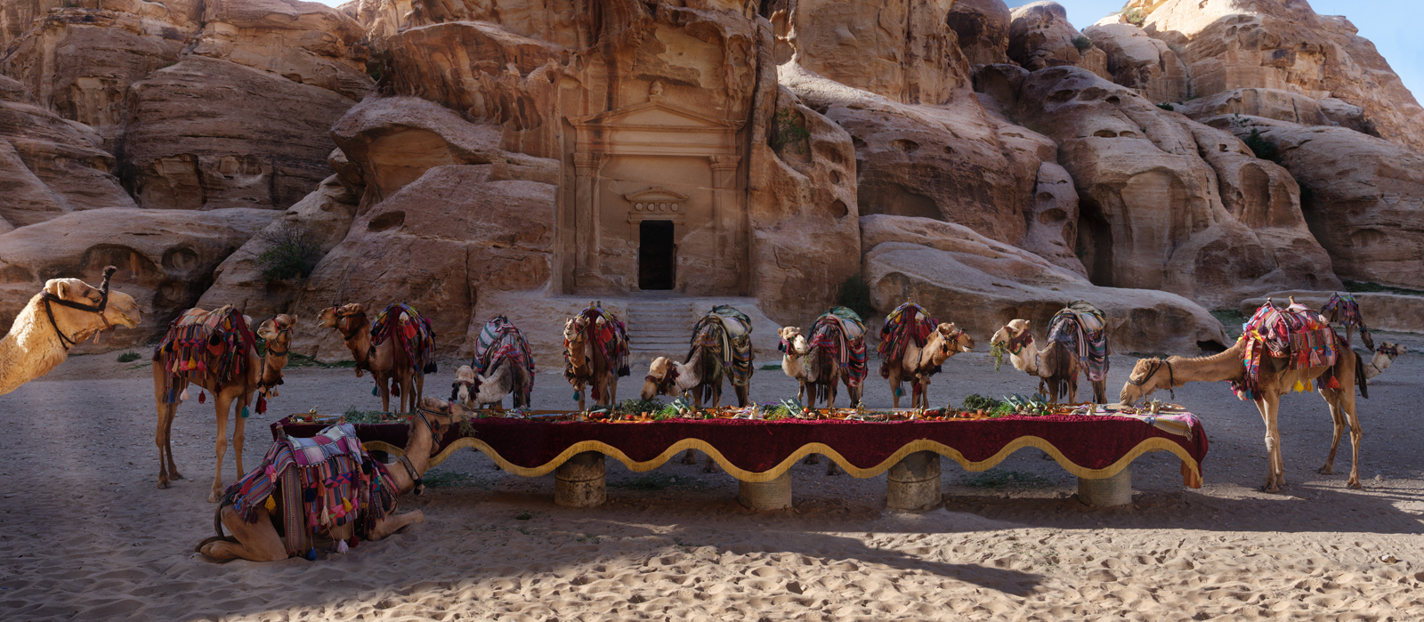  The Camel Feast  Jordan, 2018  10”x23” | 20”x46” | 40”x92” 
