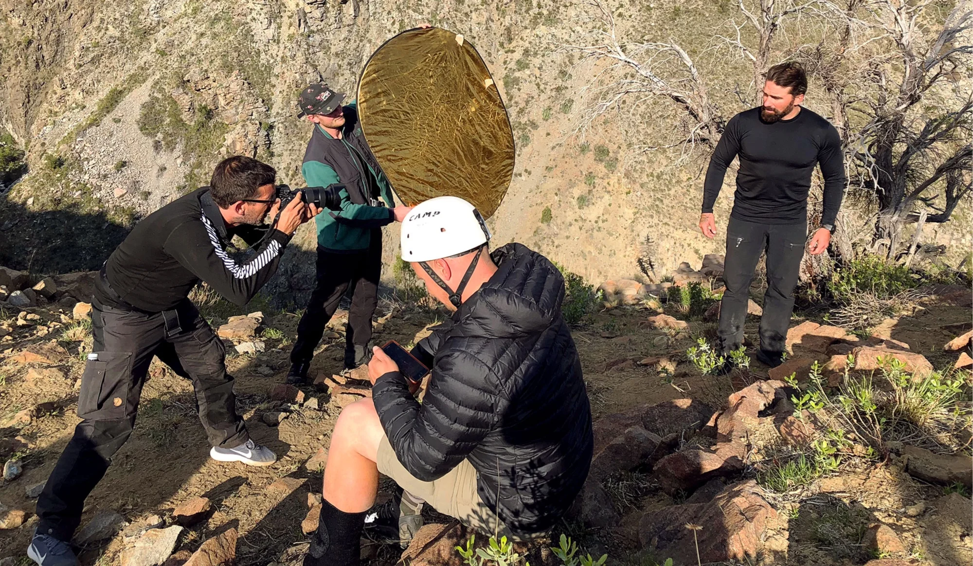 On location with Ant Middleton in Chile for SAS: Who Dares Wins.