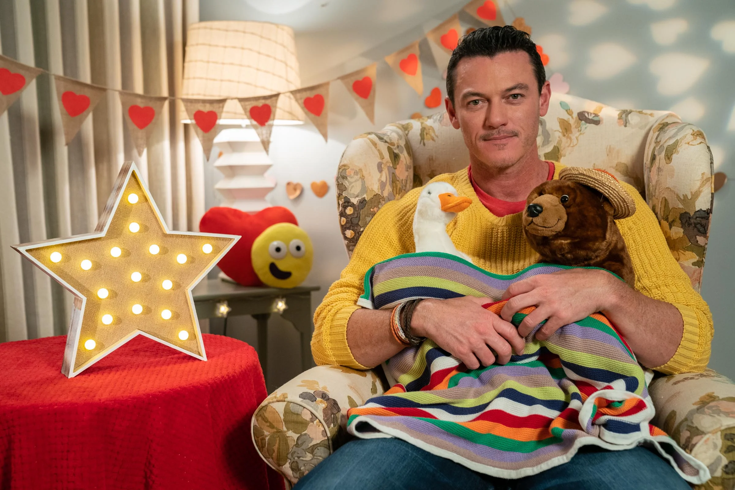 Luke Evans CBeebies / BBC