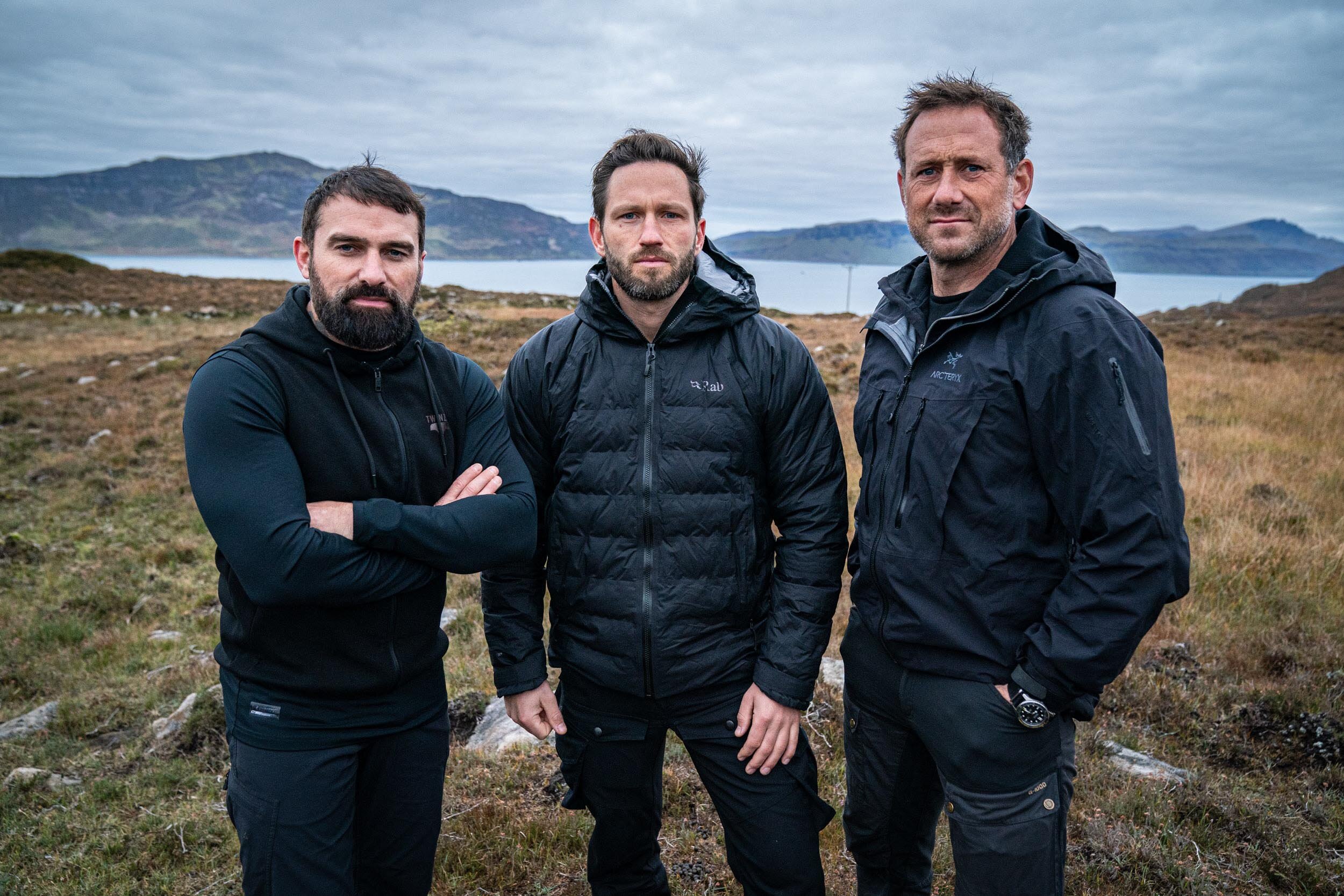  Chief Instructor Ant Middleton, DS Jay Morton and DS Jason Fox  Episode 2 - Murder Ball  Minnow Films / Channel 4 
