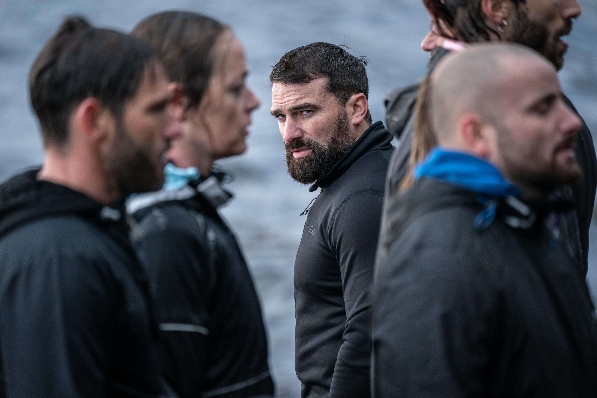  Chief Instructor Ant Middleton inspects the recruits  Minnow Films / Channel 4 