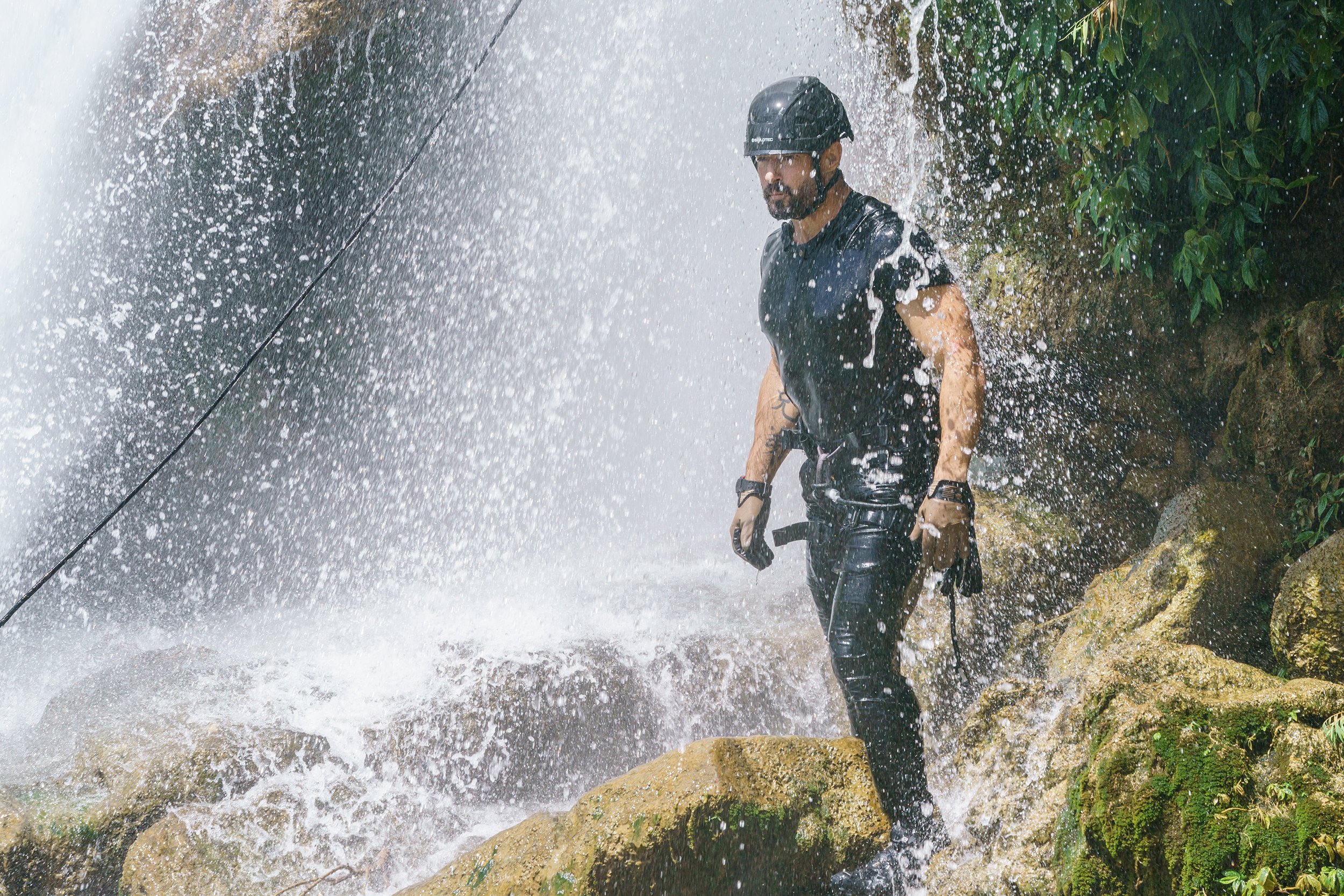  Rudy Reyes - Waterfall Abseil  Episode 2: Mindset  Minnow Films / Channel 4 