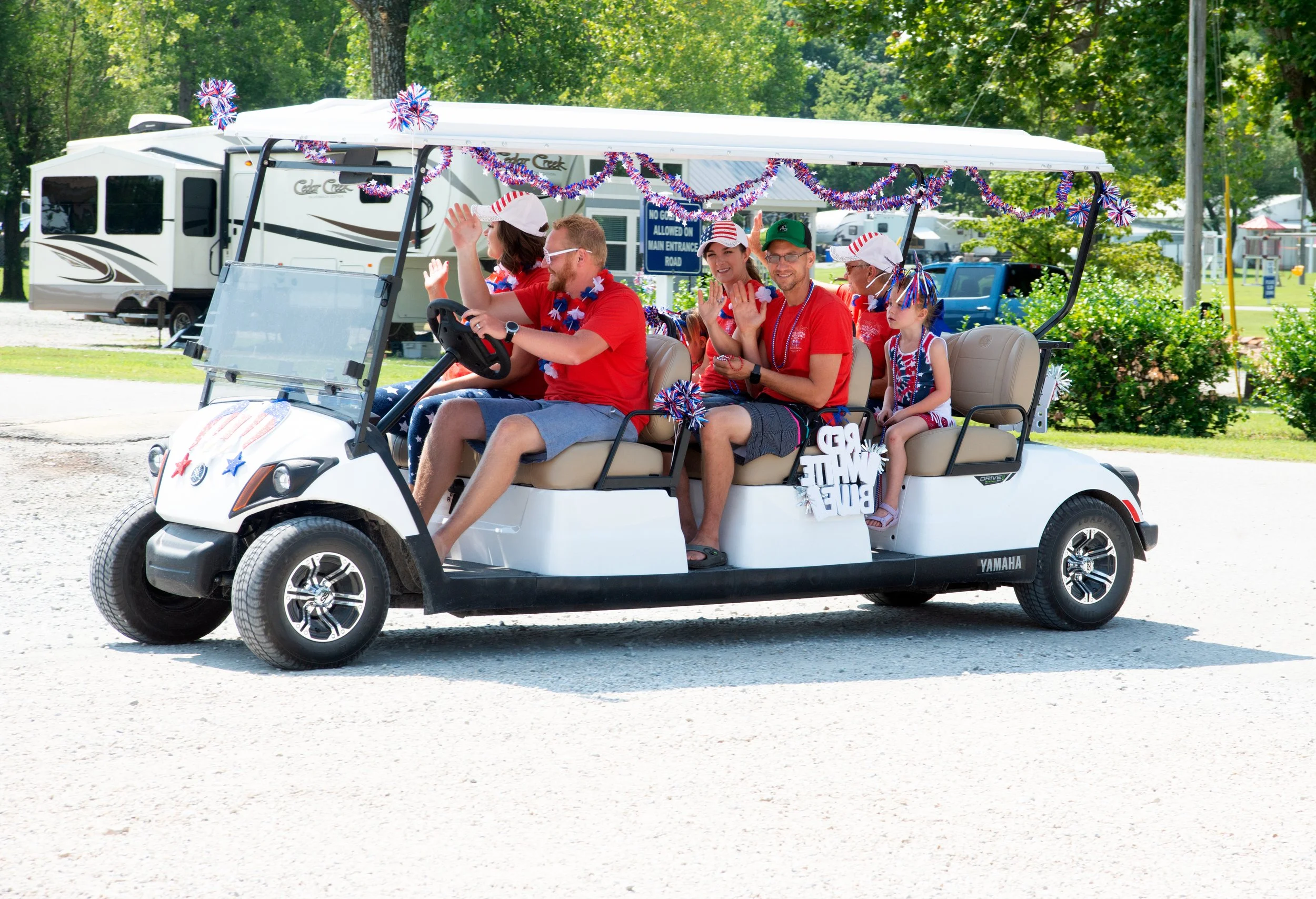 2021 Golf Cart Parade — Grand Lake RV Resort