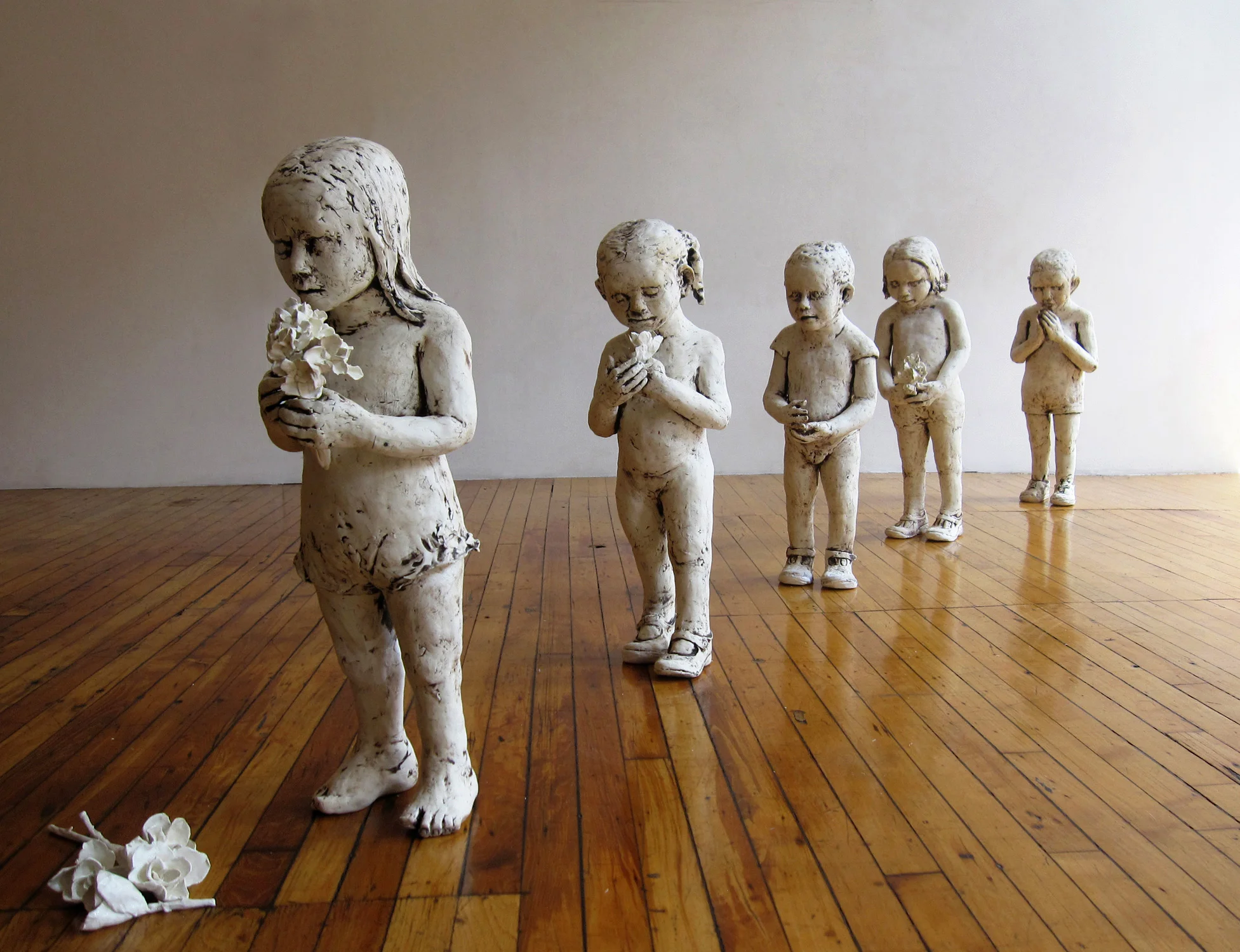 Dia de Los Inocentes, 2010, Ceramic, 32 in, x 10 ft. x 8 ft. National Museum of Mexican Art, Chicago, Illinois