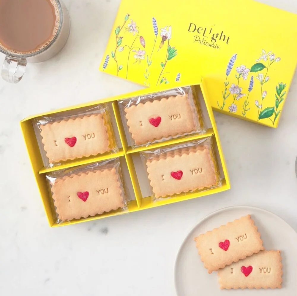 Delight Patisserie Custom Cookie Boxes