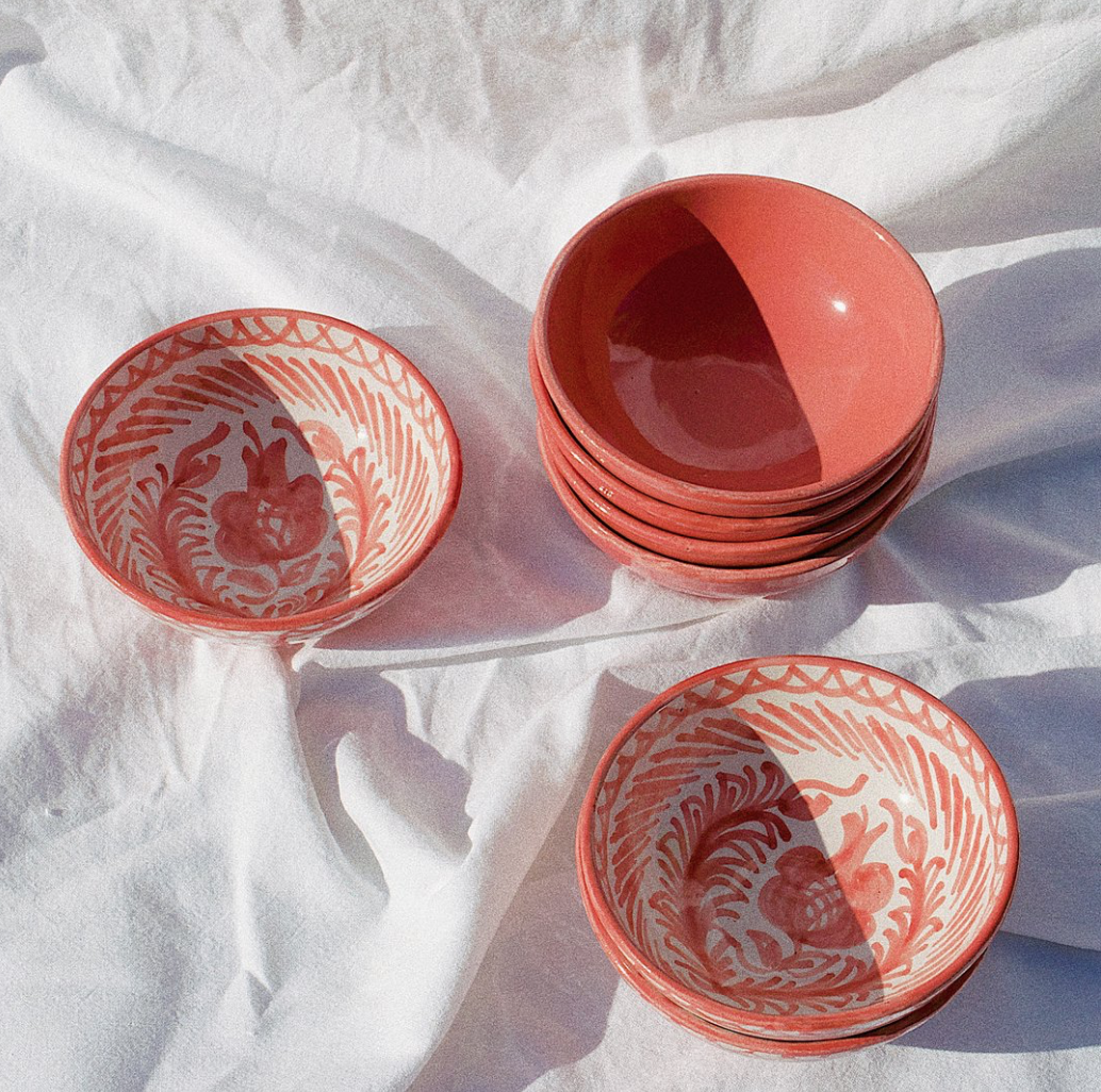 Pomelo Handpanted Bowls