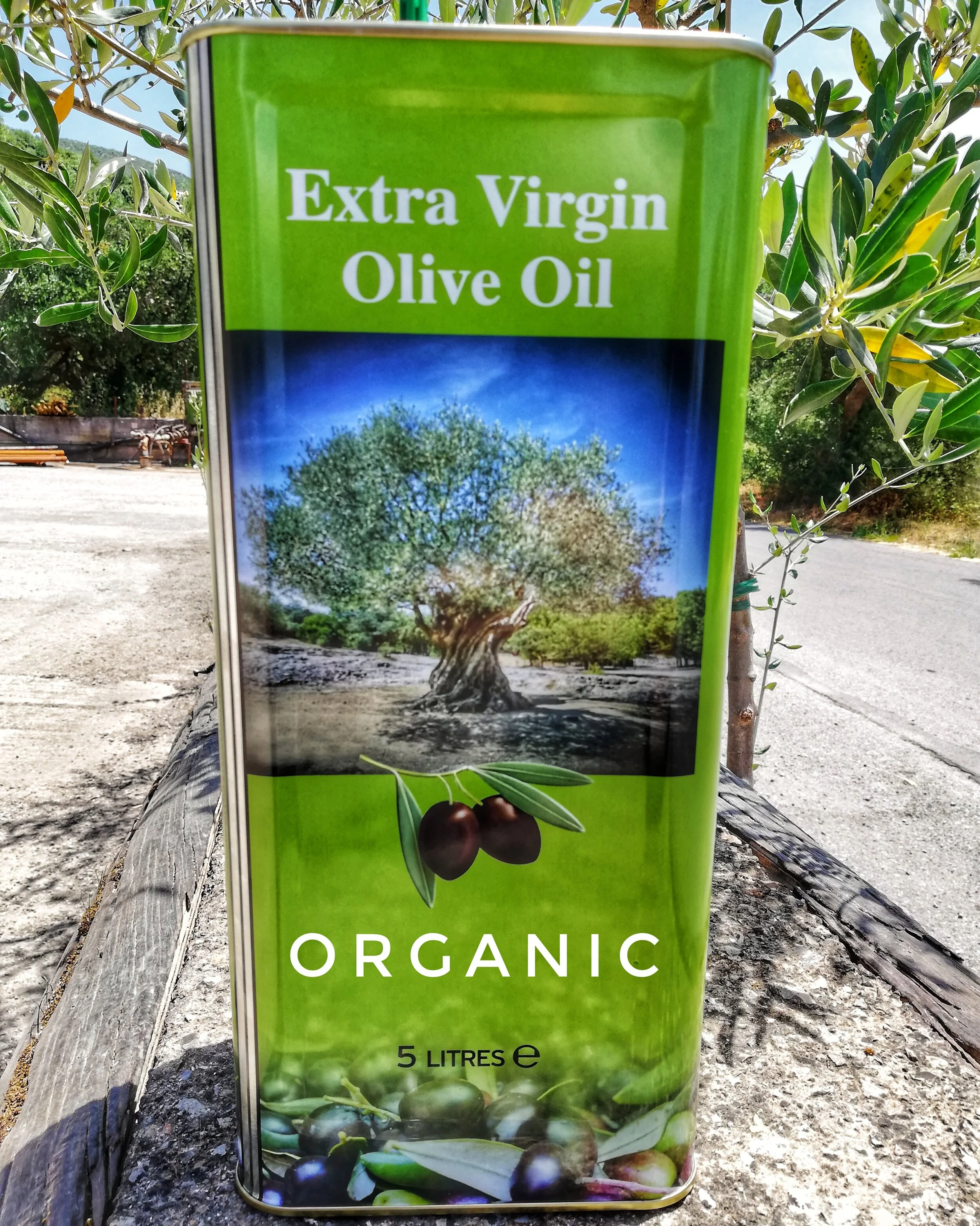 1X5Lt Organic extra virgin olive oil