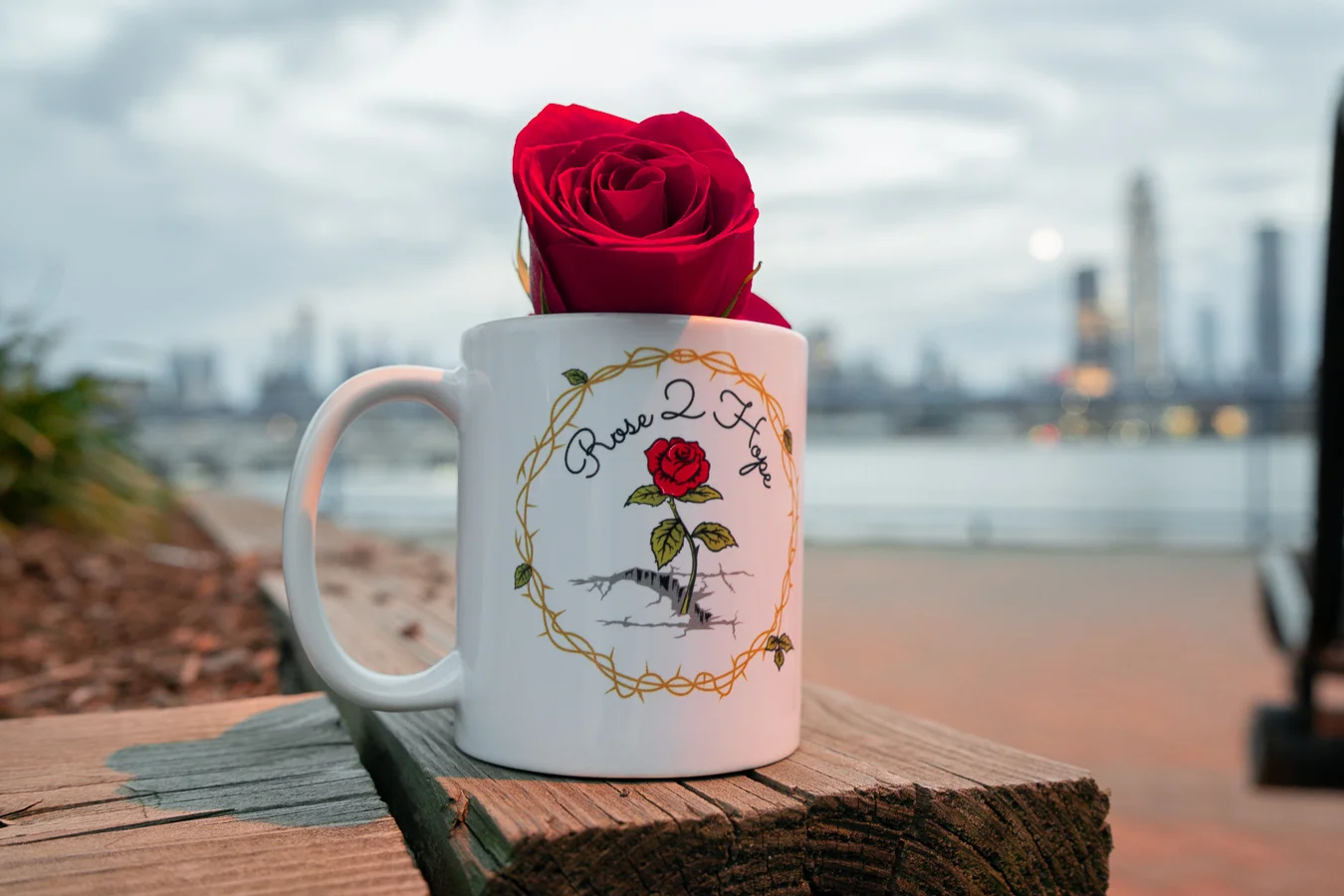 Rose 2 Hope Coffee Mug