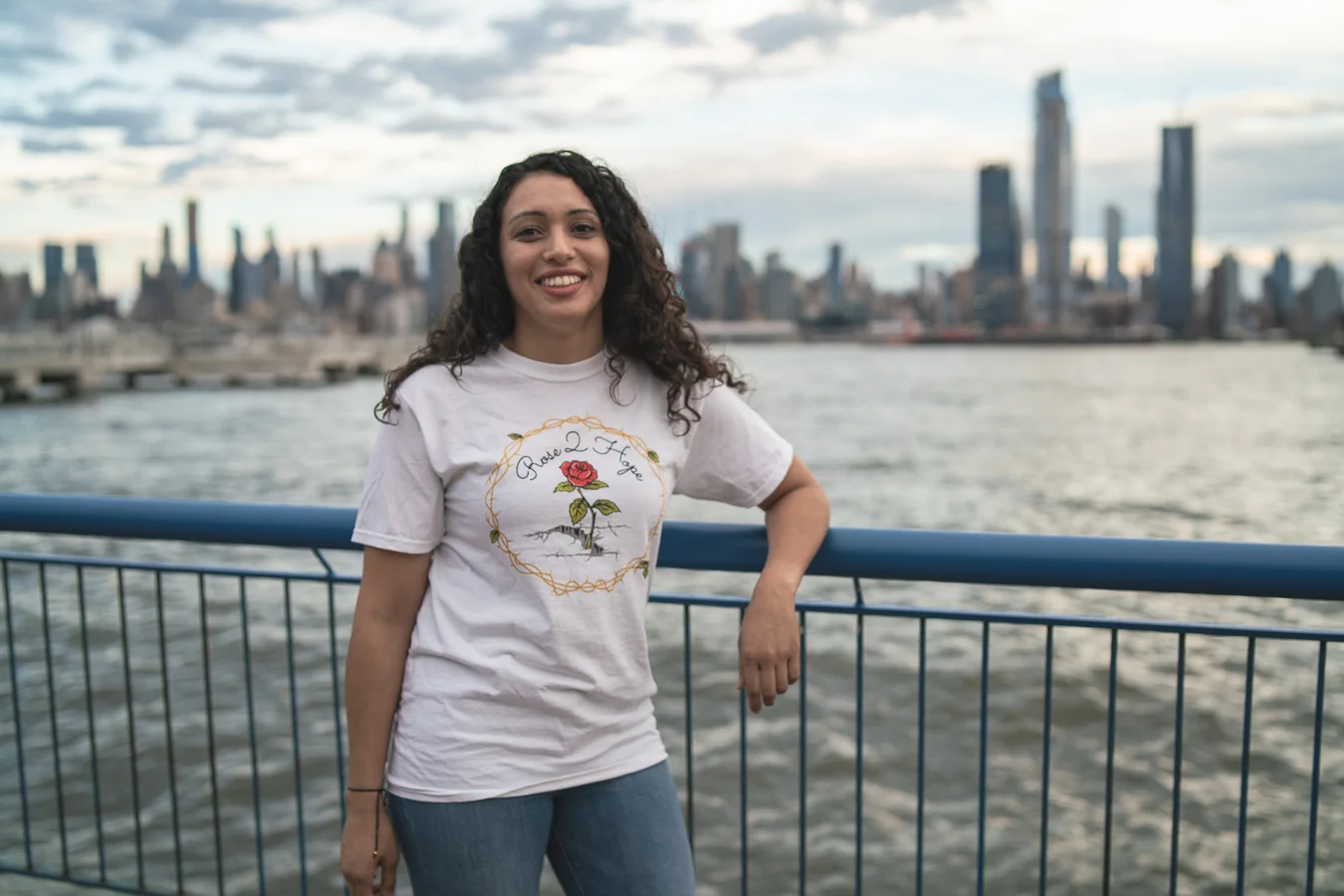 Women's Rose 2 Hope Short Sleeve T-Shirt 